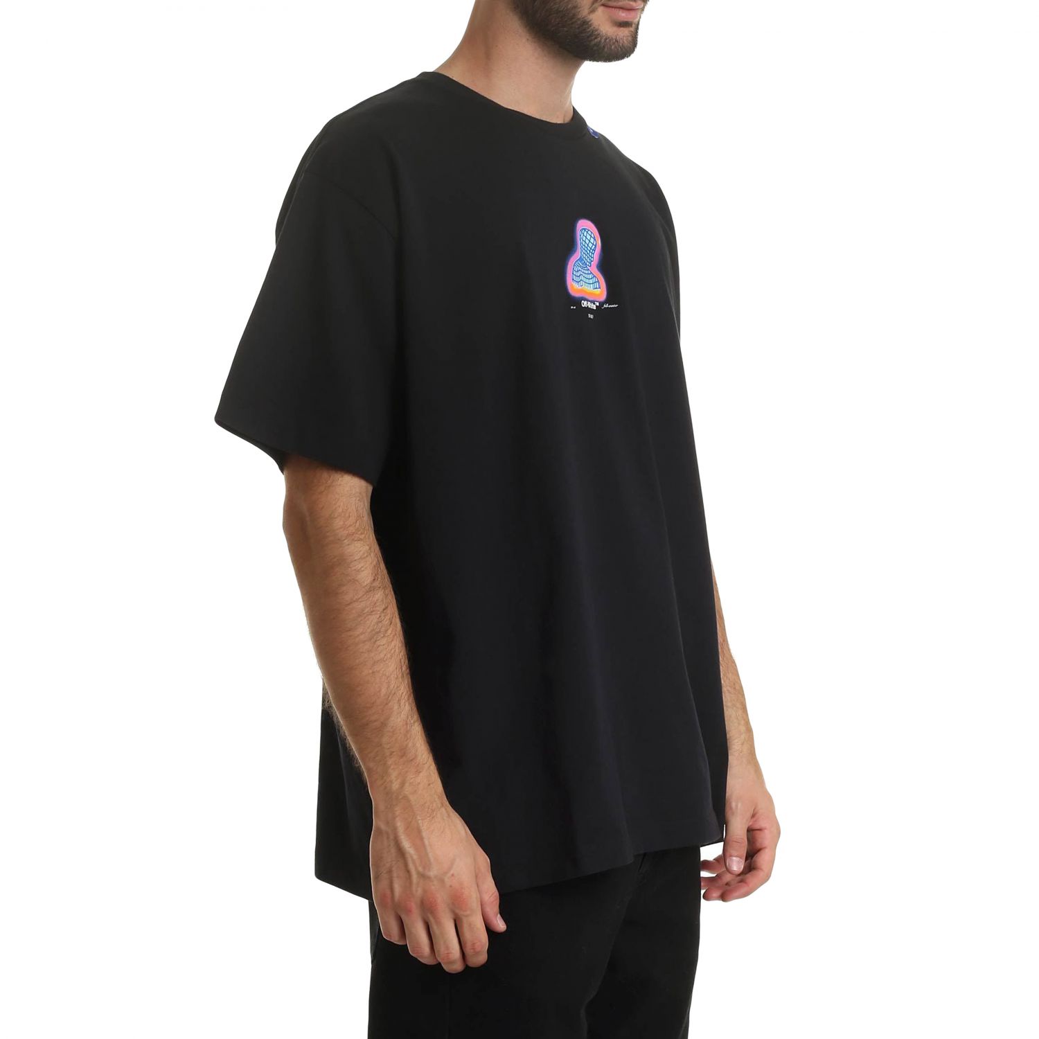 Off White Outlet: T-shirt men | T-Shirt Off White Men Black | T-Shirt ...