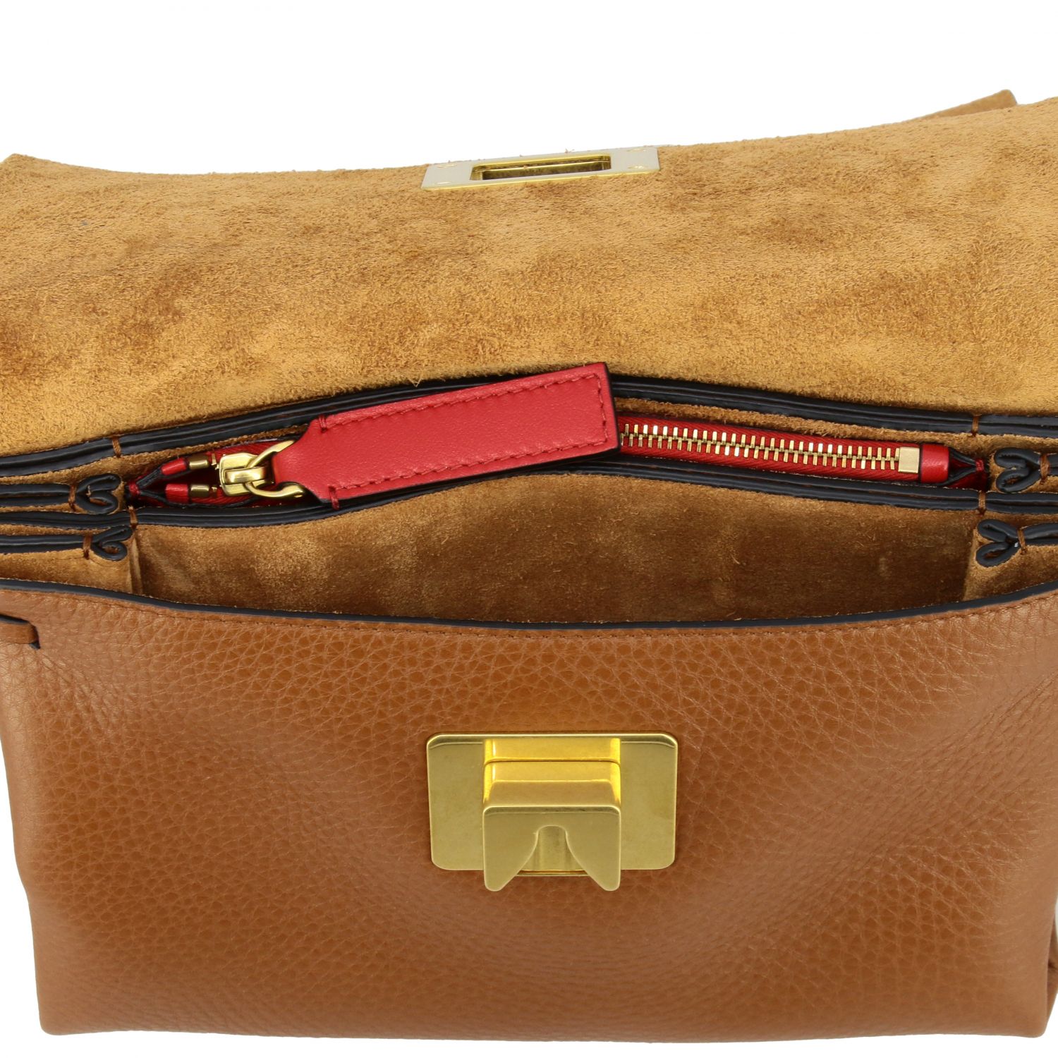 Valentino Garavani Outlet crossbody bags for woman Brown Valentino Garavani crossbody bags