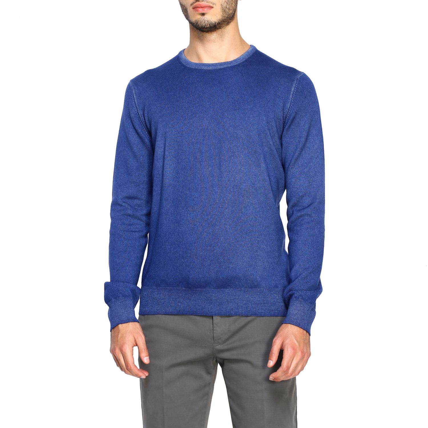 cobalt blue mens jumper