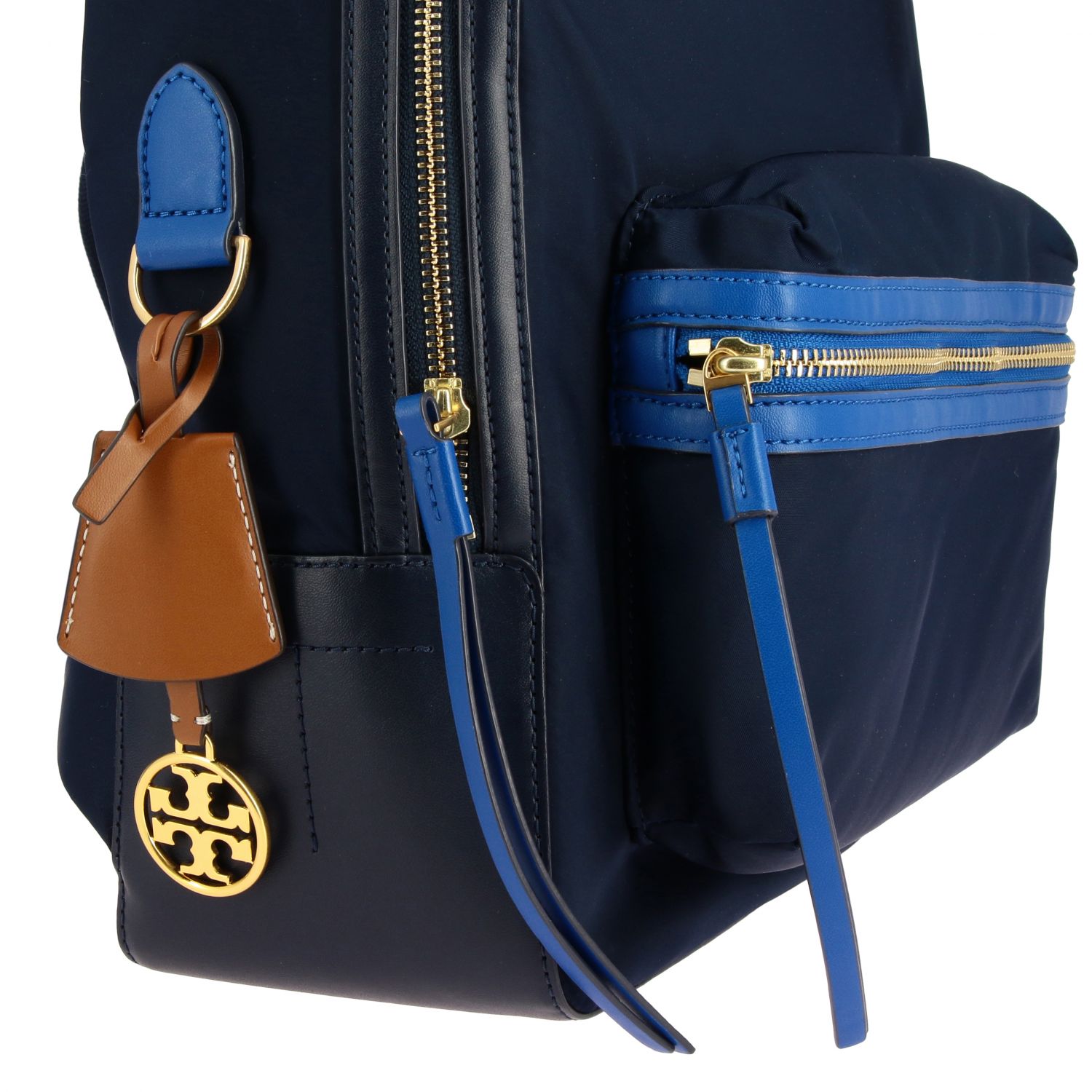 Tory Burch Outlet: backpack for women - Blue | Tory Burch backpack 58400  online on 