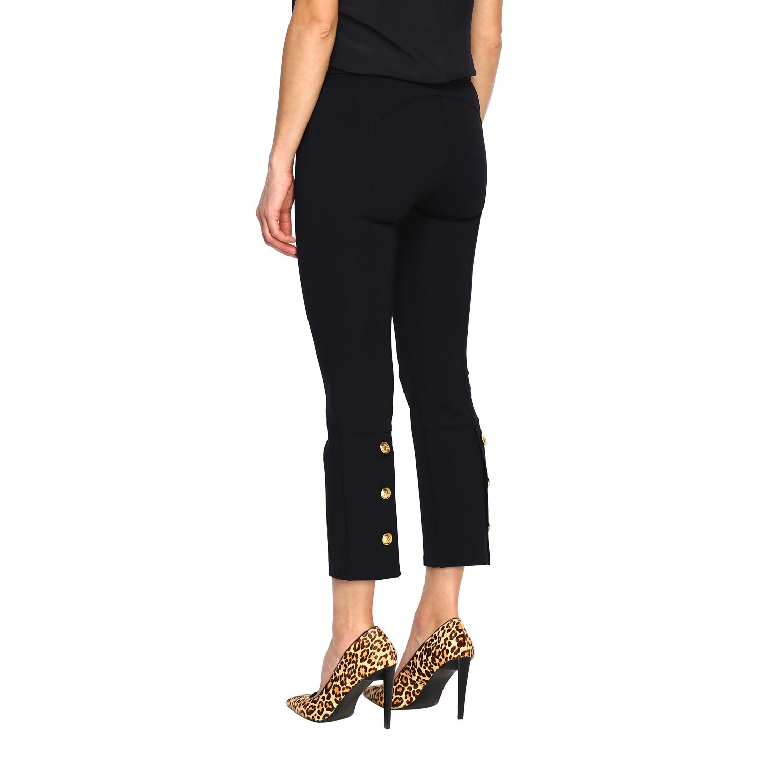 TORY BURCH: trousers for women - Black | Tory Burch trousers 61945 online  on 