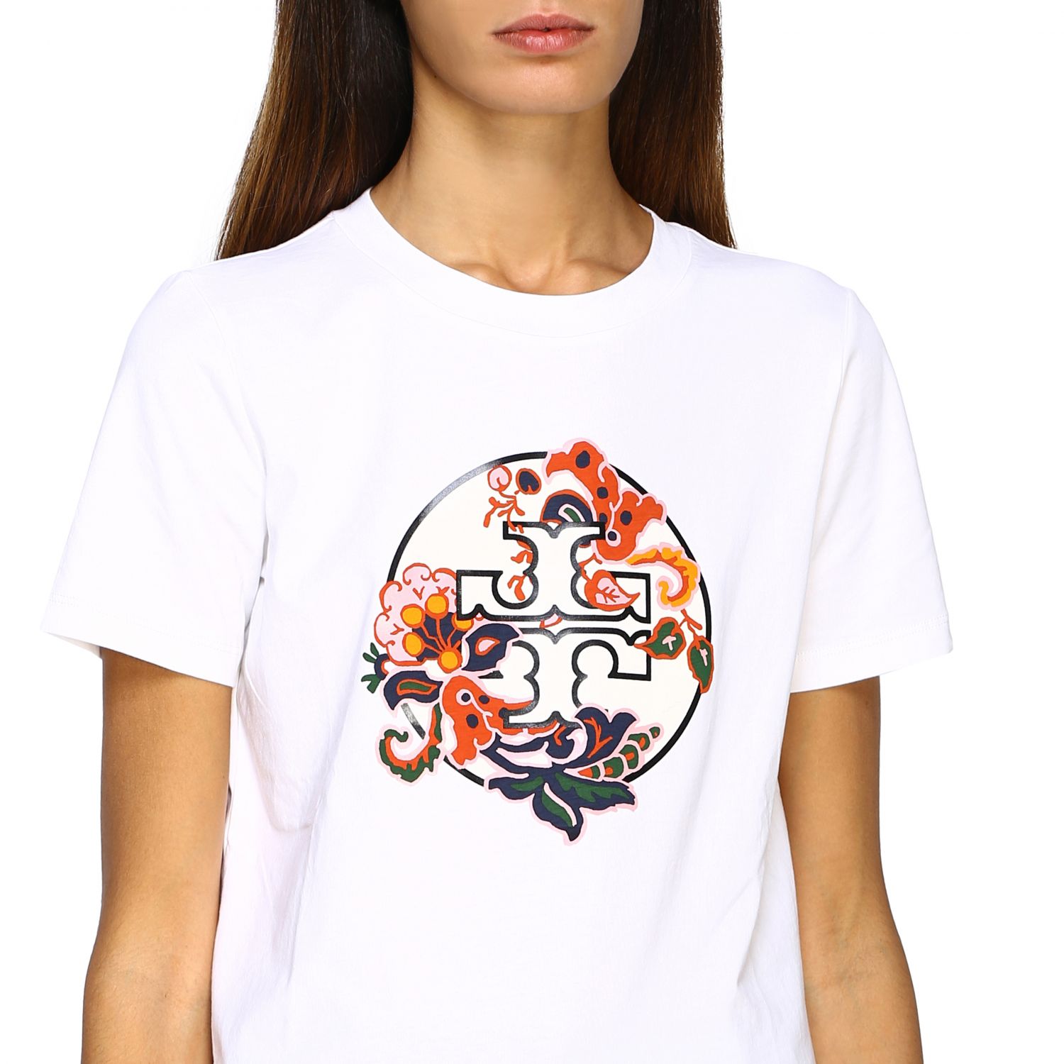Tory Burch Outlet: T-shirt women | T-Shirt Tory Burch Women White | T ...