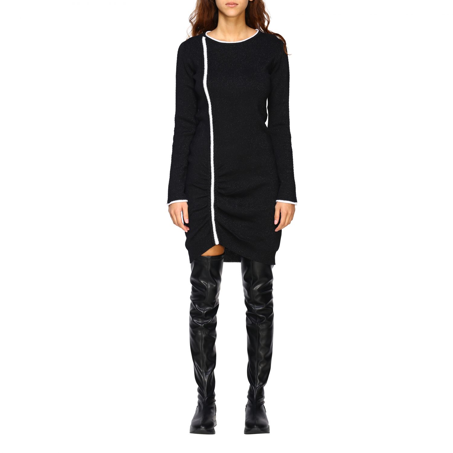 Liu Jo Outlet Dress For Women Black Liu Jo Dress T69007MA09E