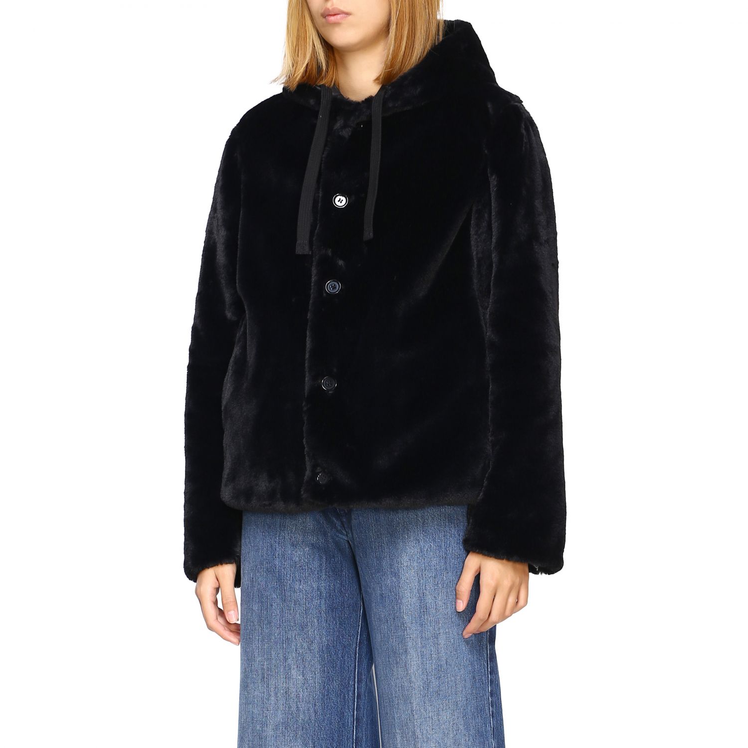 aspesi shearling jacket