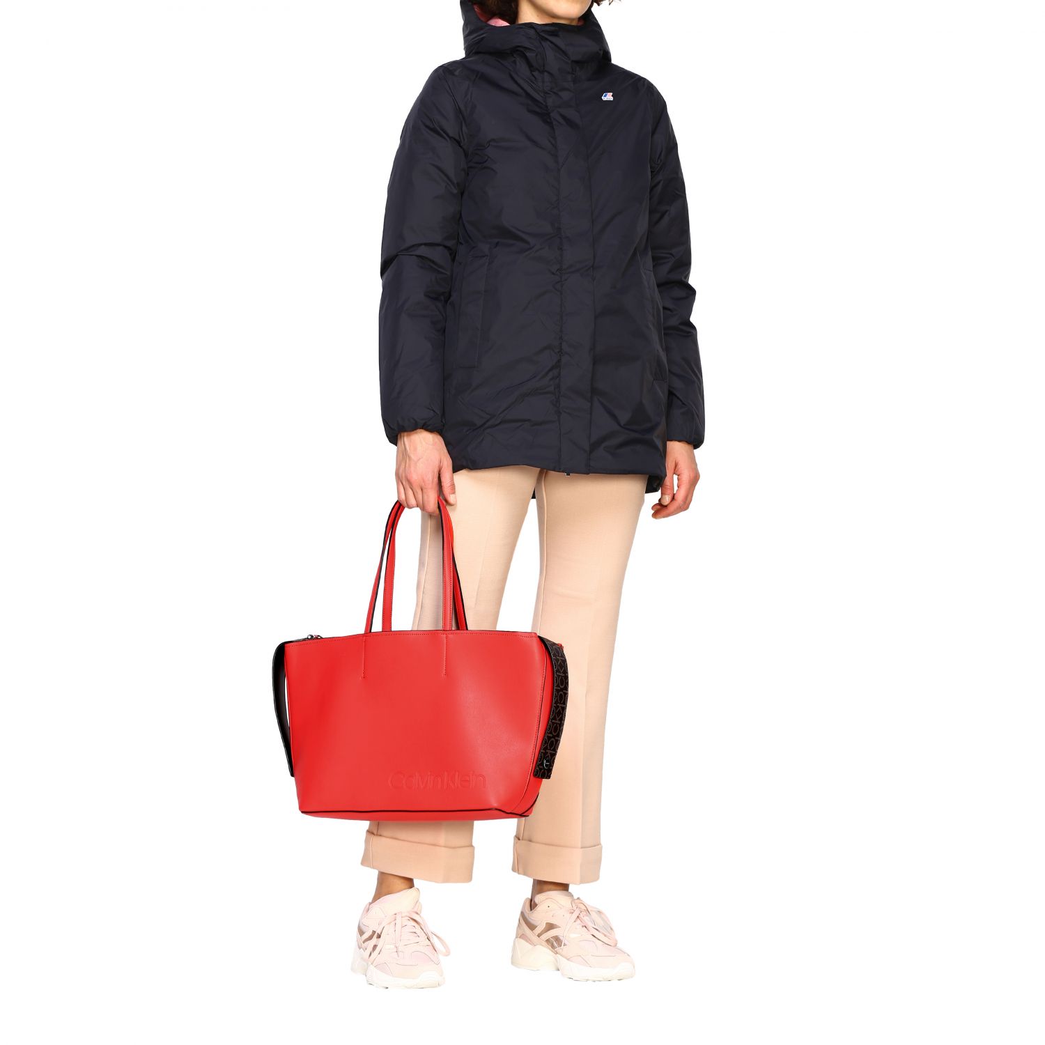 Calvin Klein Outlet handbag for women Red Calvin Klein handbag