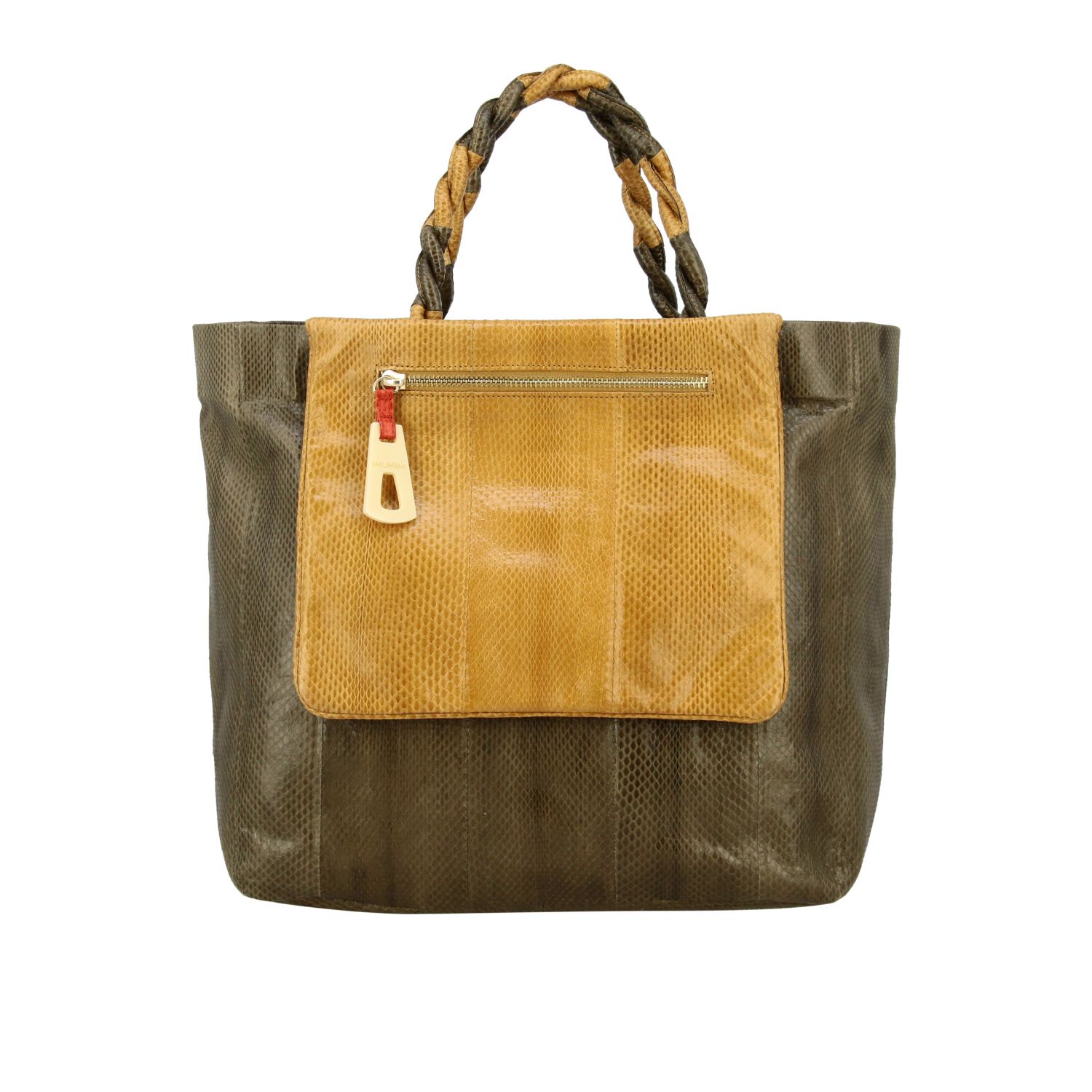 Maliparmi Outlet: Shoulder bag women - Green | Handbag Maliparmi BH0219 ...