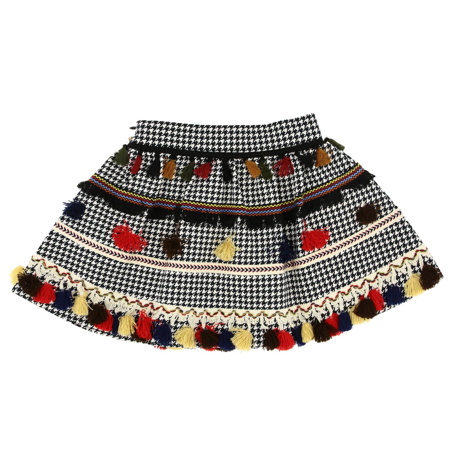 black jean skirt kids