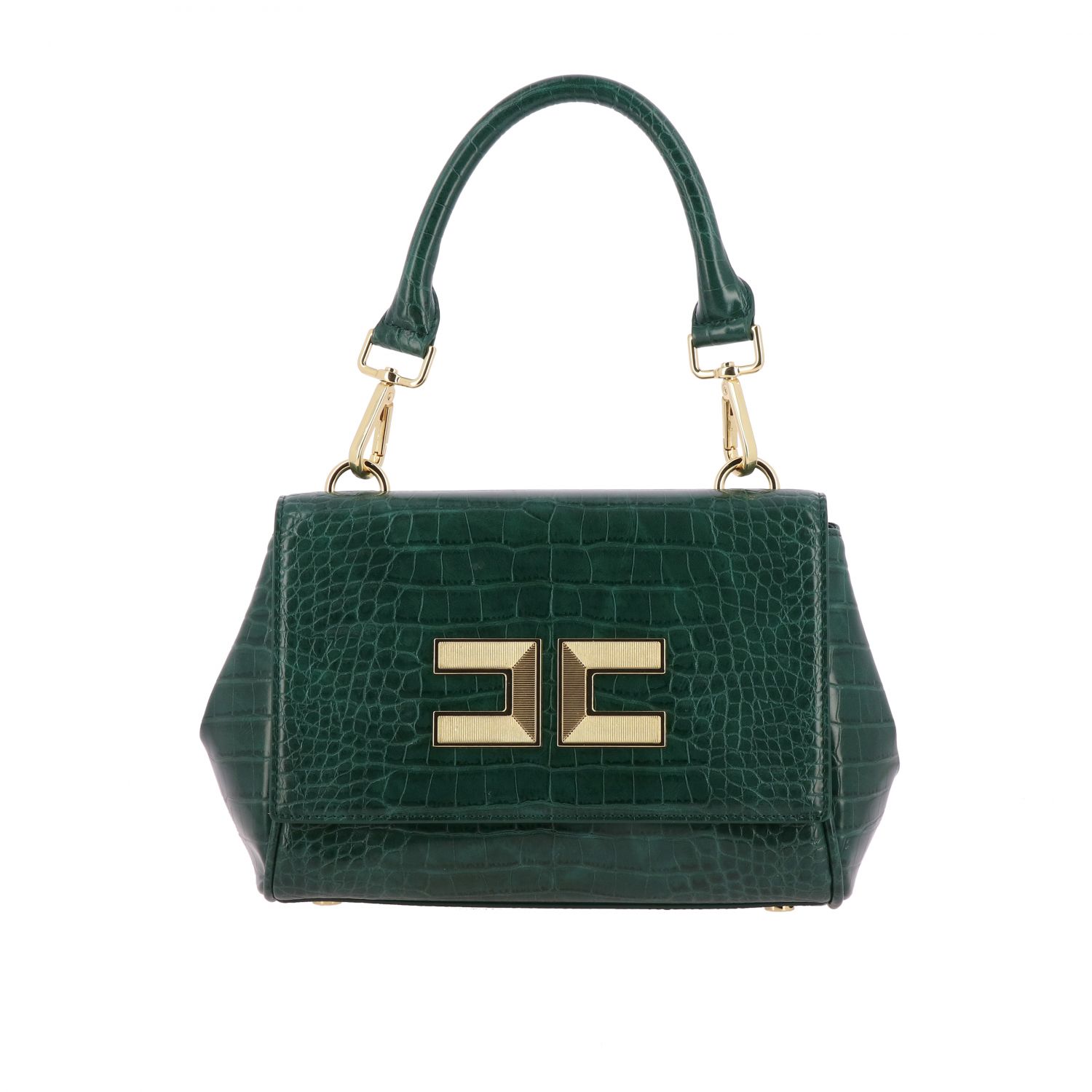 elisabetta franchi monogram bag