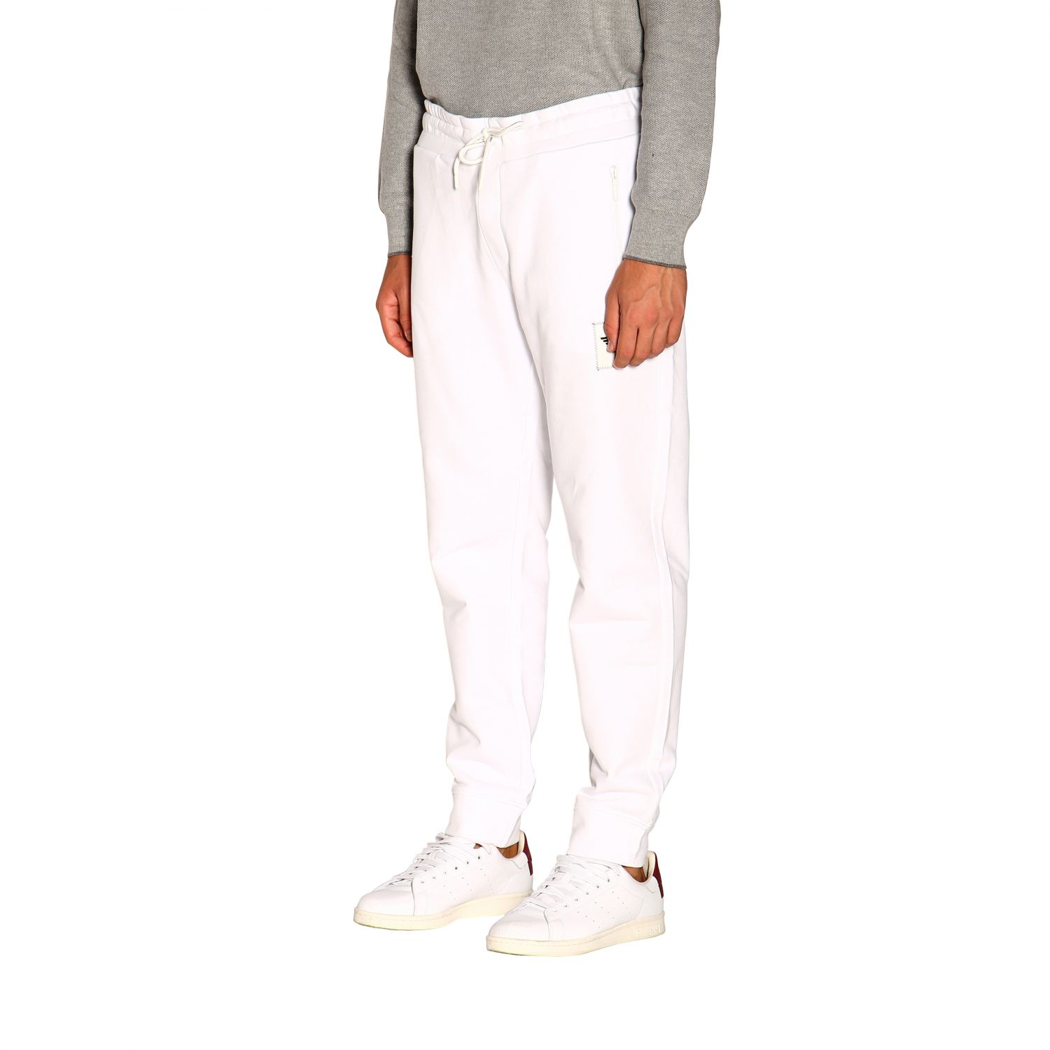 armani white pants