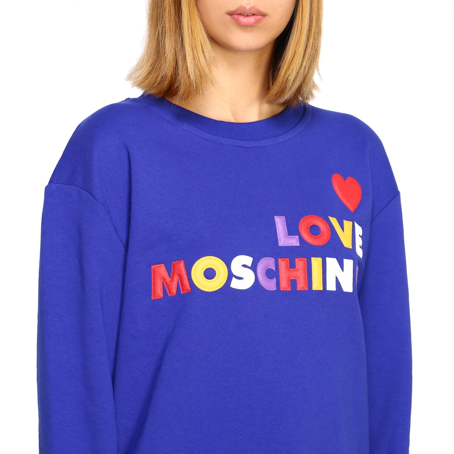 Sudadera Love Moschino Mujer Sudadera Mujer Love Moschino W630628 M4068 Giglio ES
