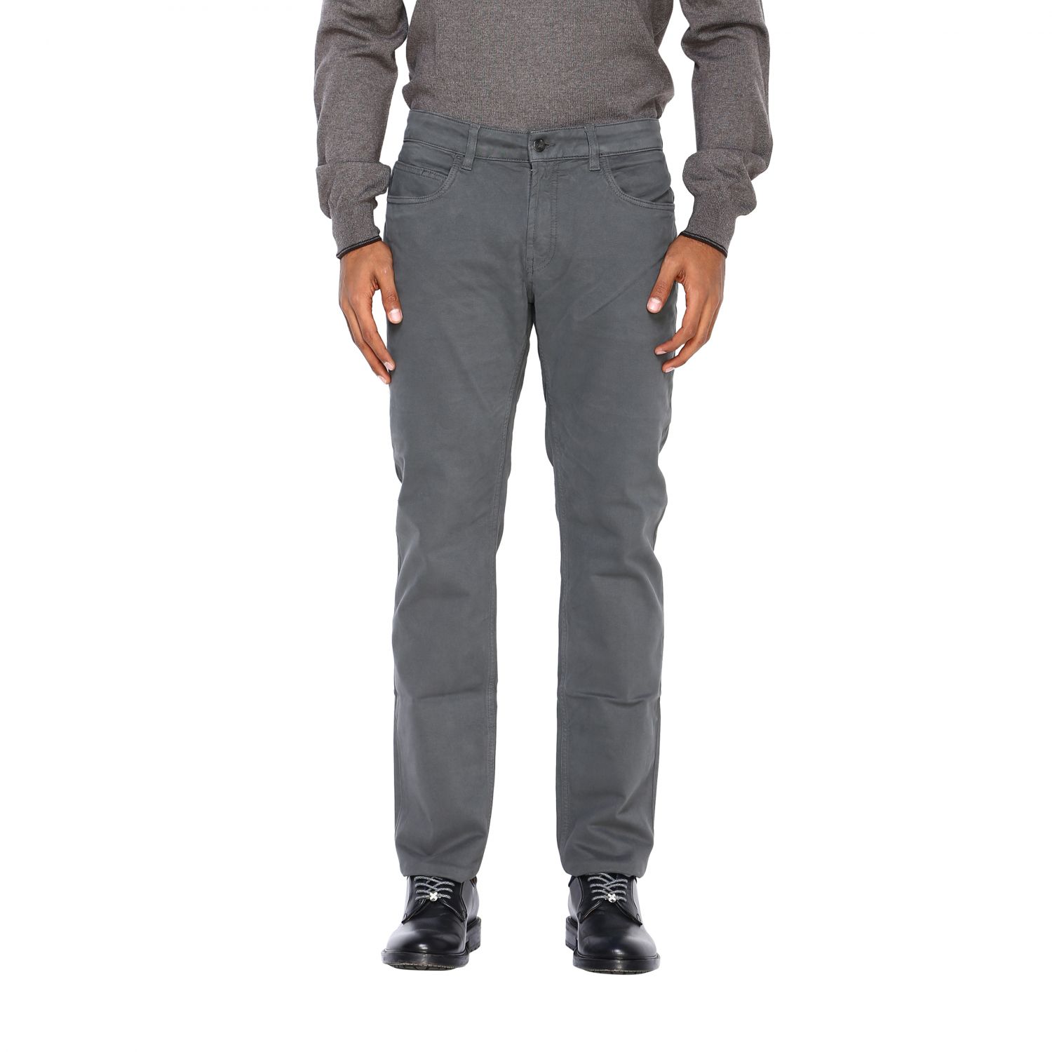 Fay Outlet: Pantalone uomo | Pantalone Fay Uomo Grigio | Pantalone Fay  NTM8239180T QGG GIGLIO.COM