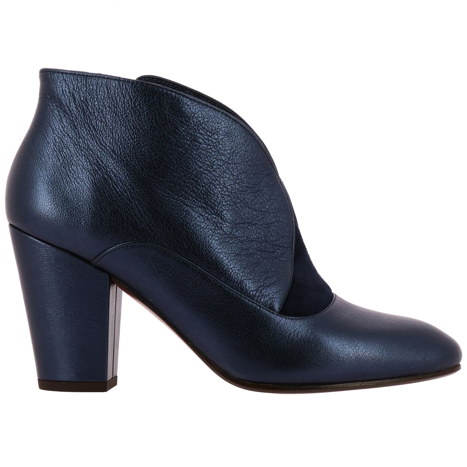 Chie Mihara Outlet: heeled ankle boots for women - Blue | Chie Mihara ...