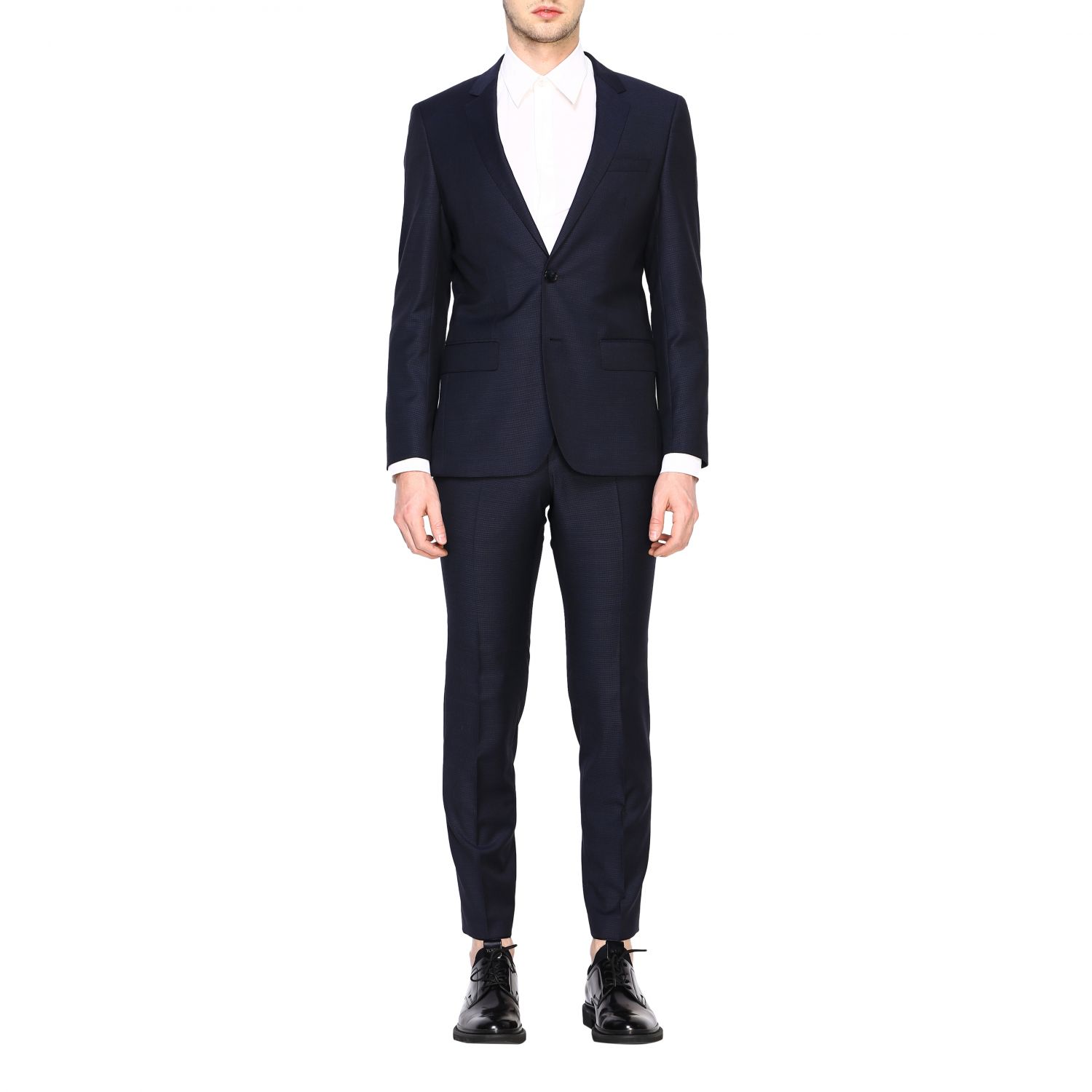 Hugo Outlet: Suit men - Blue | Suit Hugo 18210183739 HENRY/GRIFFIN ...