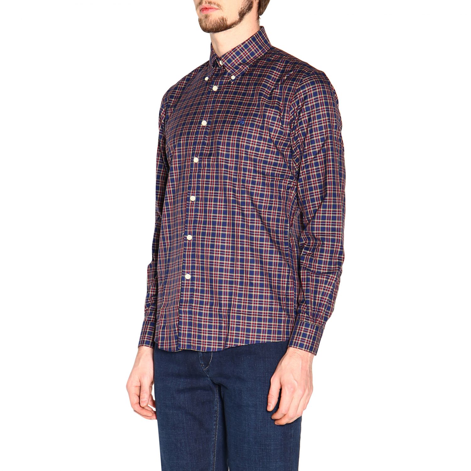 Brooks Brothers Outlet: Shirt Men | Shirt Brooks Brothers Men Blue ...