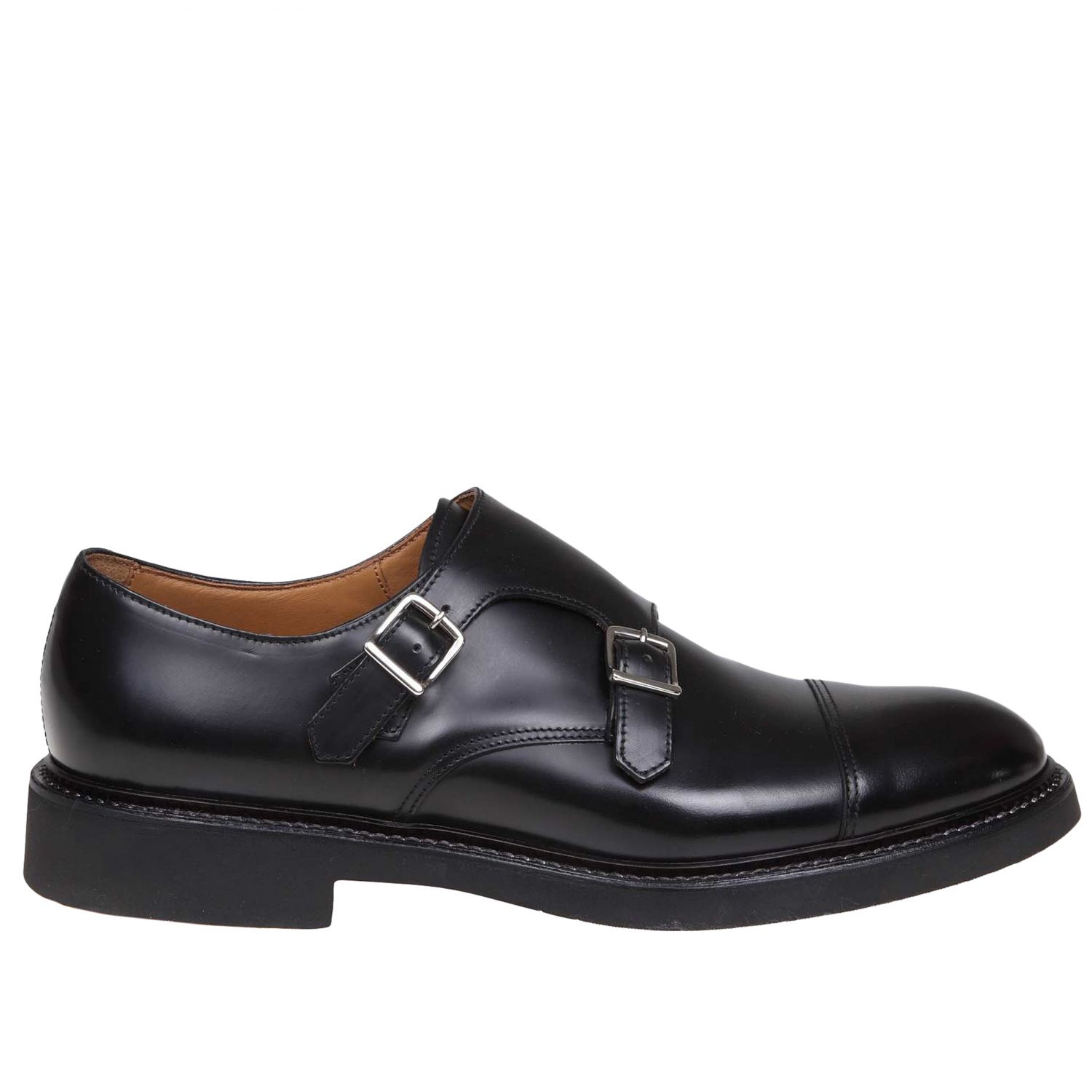 Doucal's Outlet: Brogue shoes men | Brogue Shoes Doucal's Men Black ...