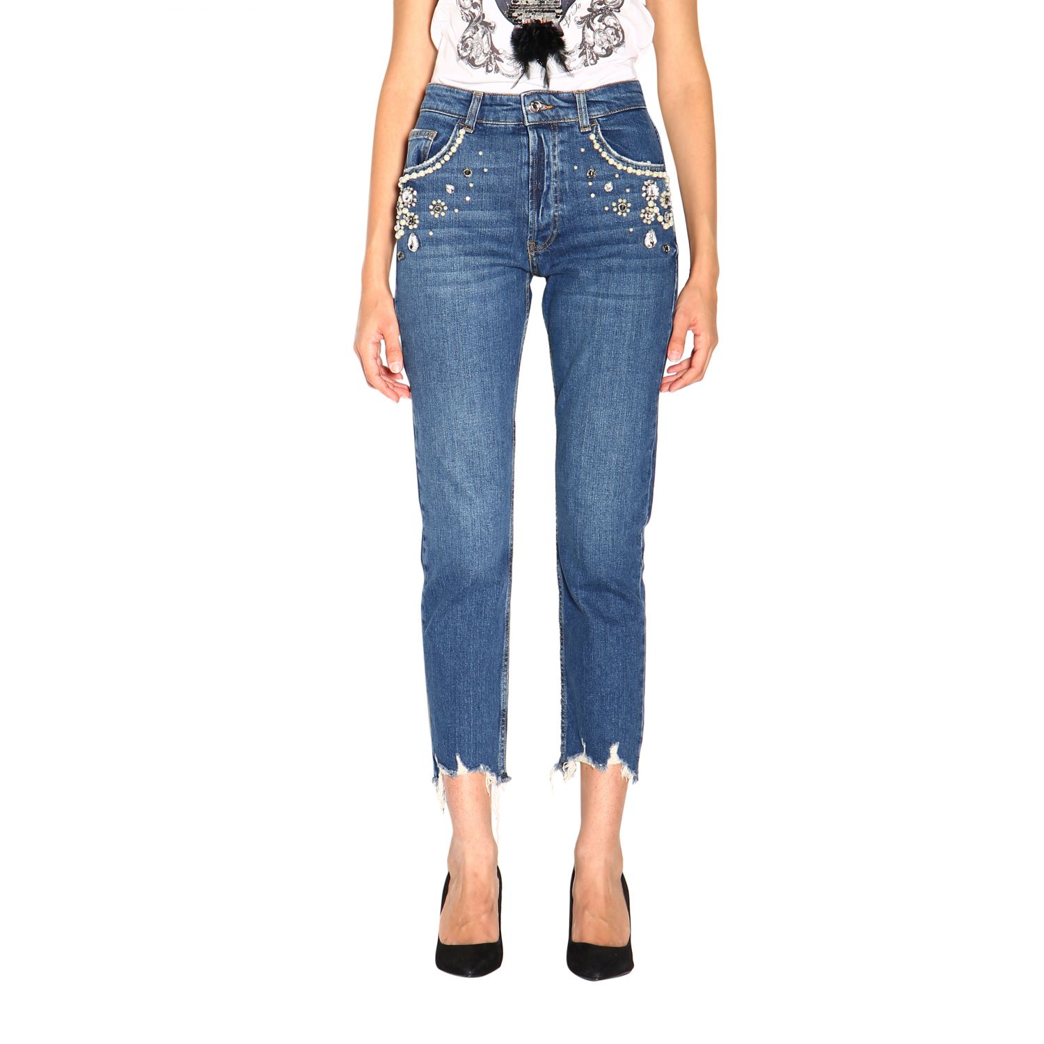 Liu Jo Outlet: Jeans women - Denim | Jeans Liu Jo F69379D4413 GIGLIO.COM