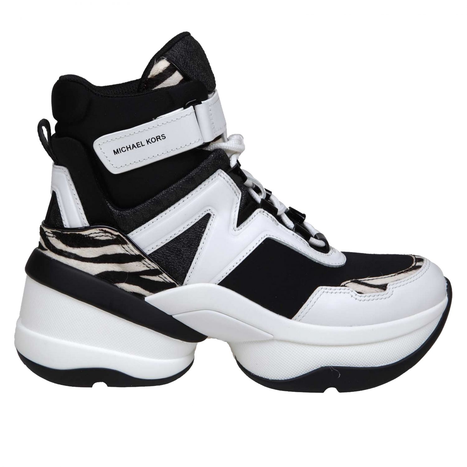 Michael Kors Outlet sneakers for woman Black Michael Kors sneakers