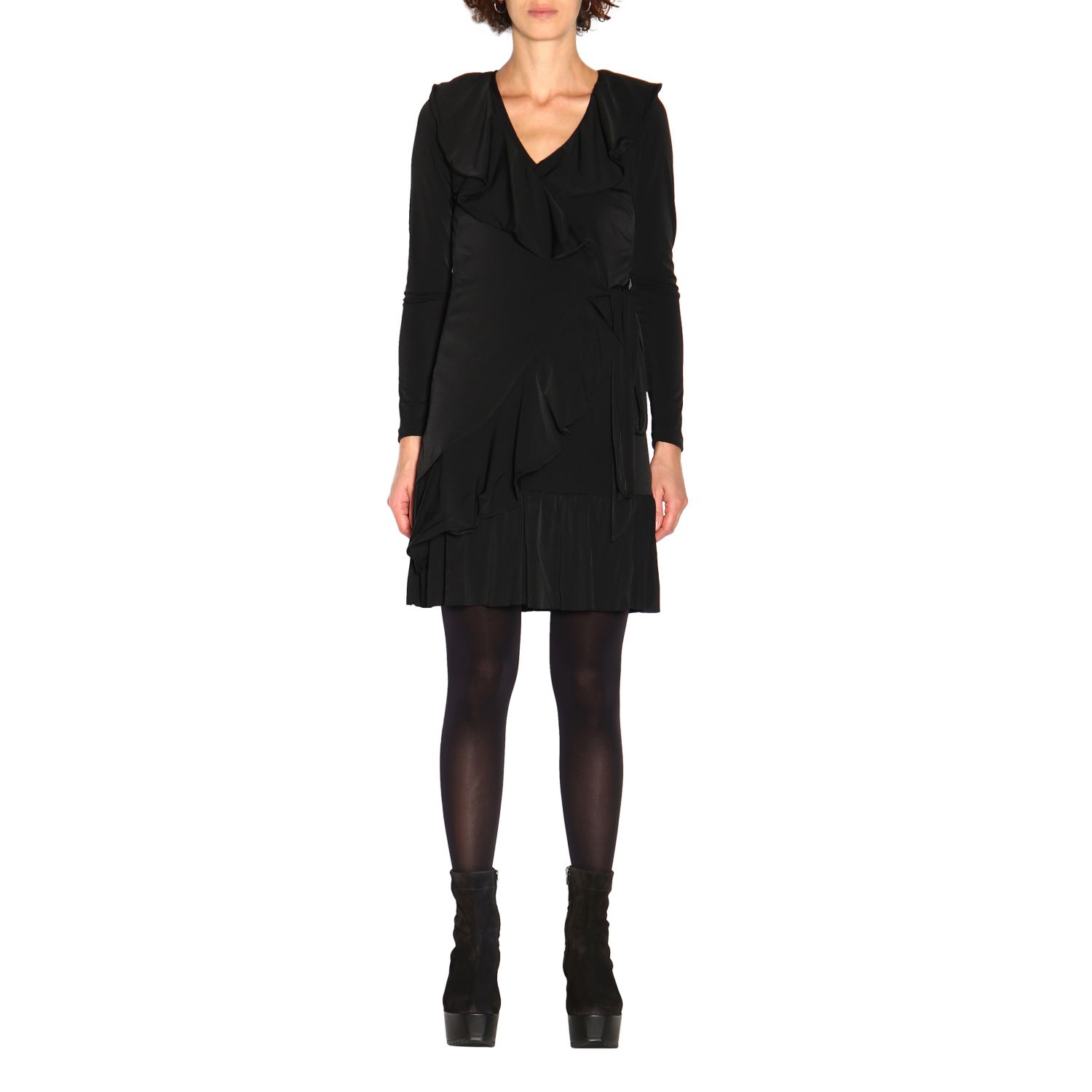 outlet-de-liu-jo-vestido-para-mujer-negro-vestido-liu-jo