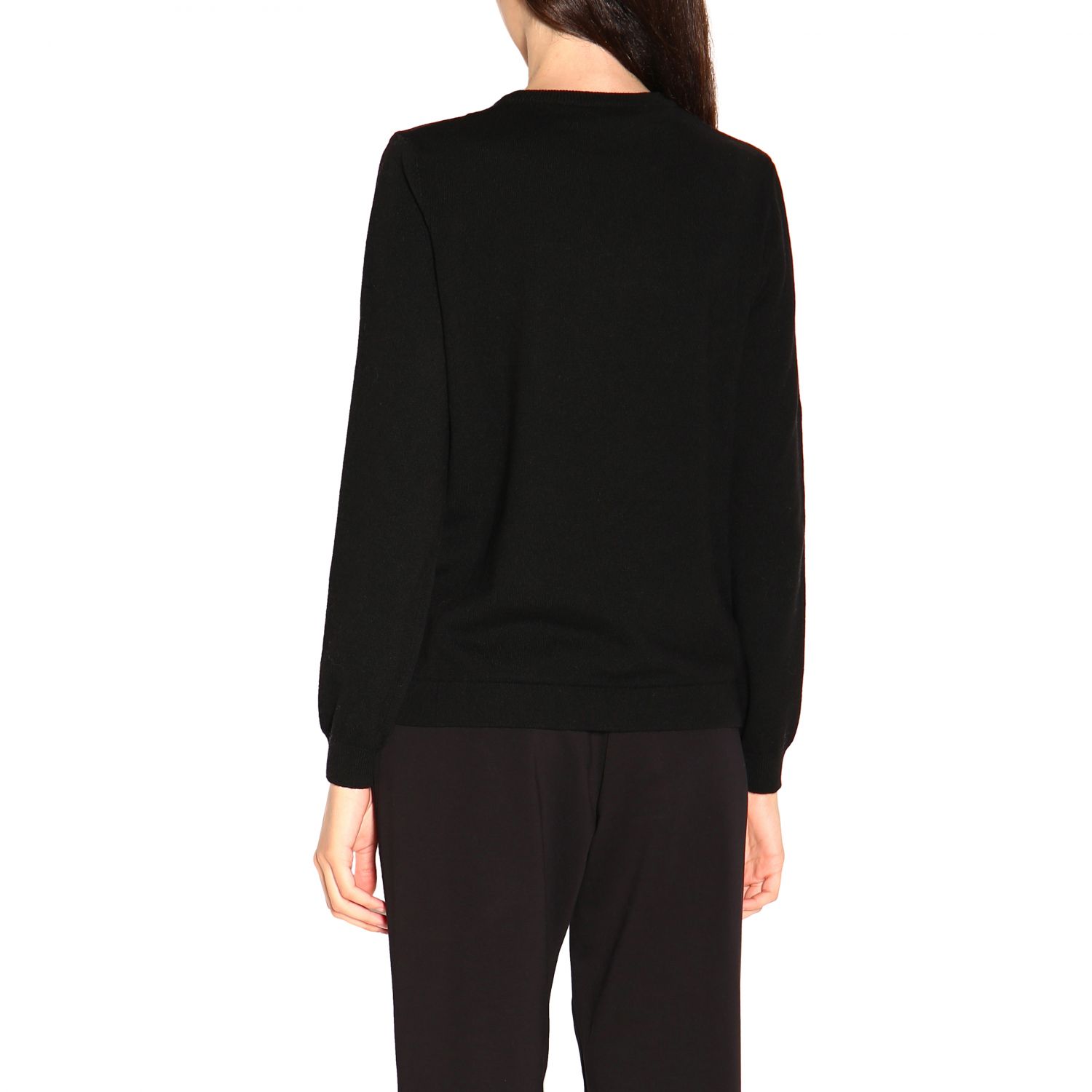 Love Moschino Outlet jumper for women Black Love Moschino jumper WSG9510 X0683 online on