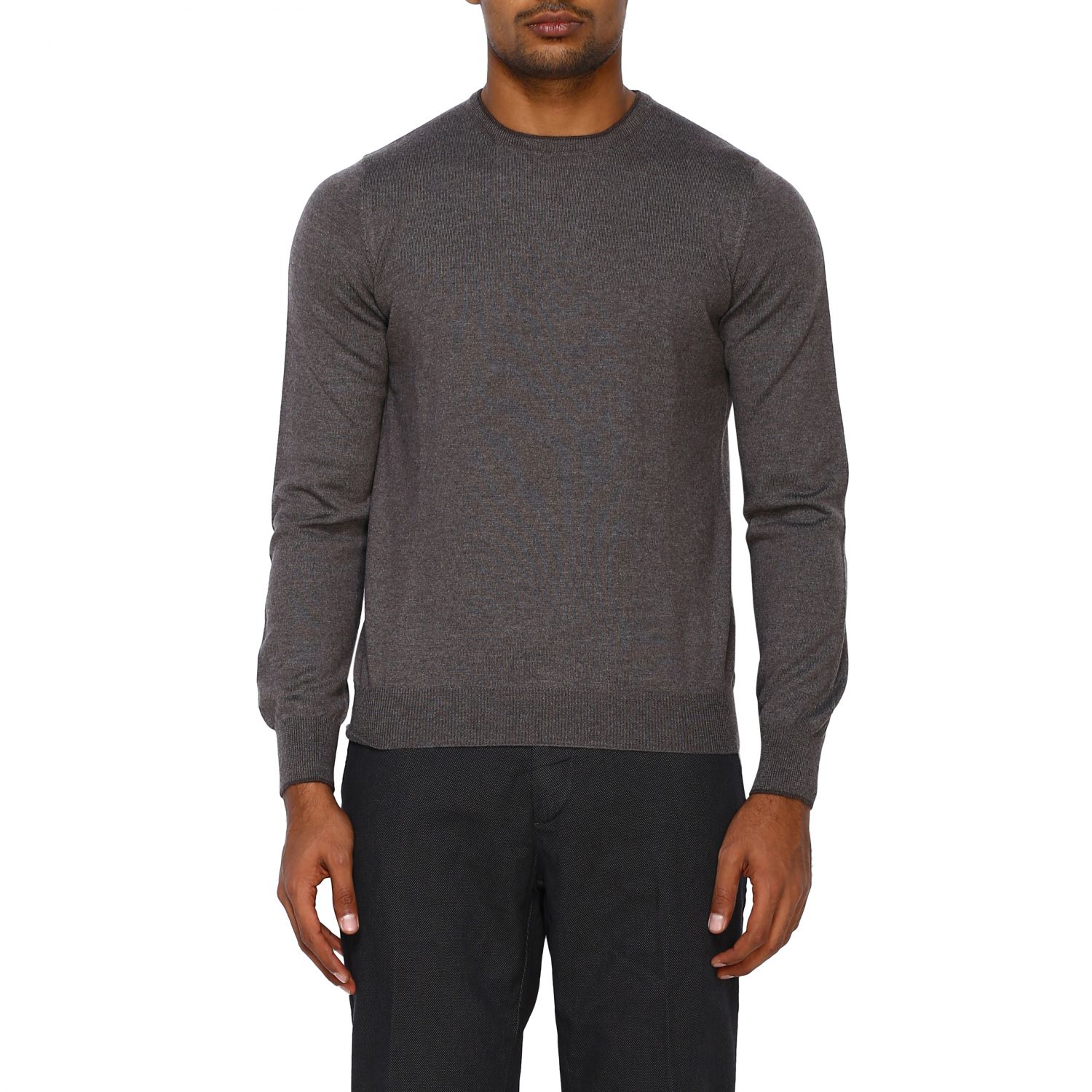 Gran Sasso Outlet: Sweater men | Sweater Gran Sasso Men Dove Grey ...