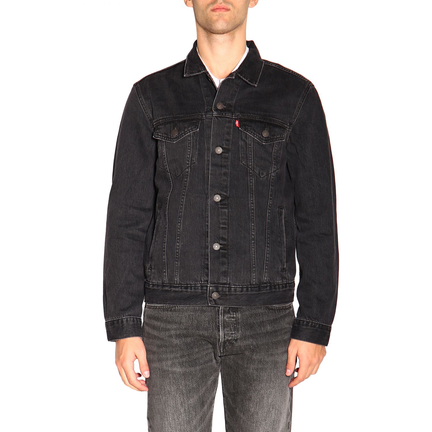 LEVI'S Jacket men Grey Jacket Levi's 72334