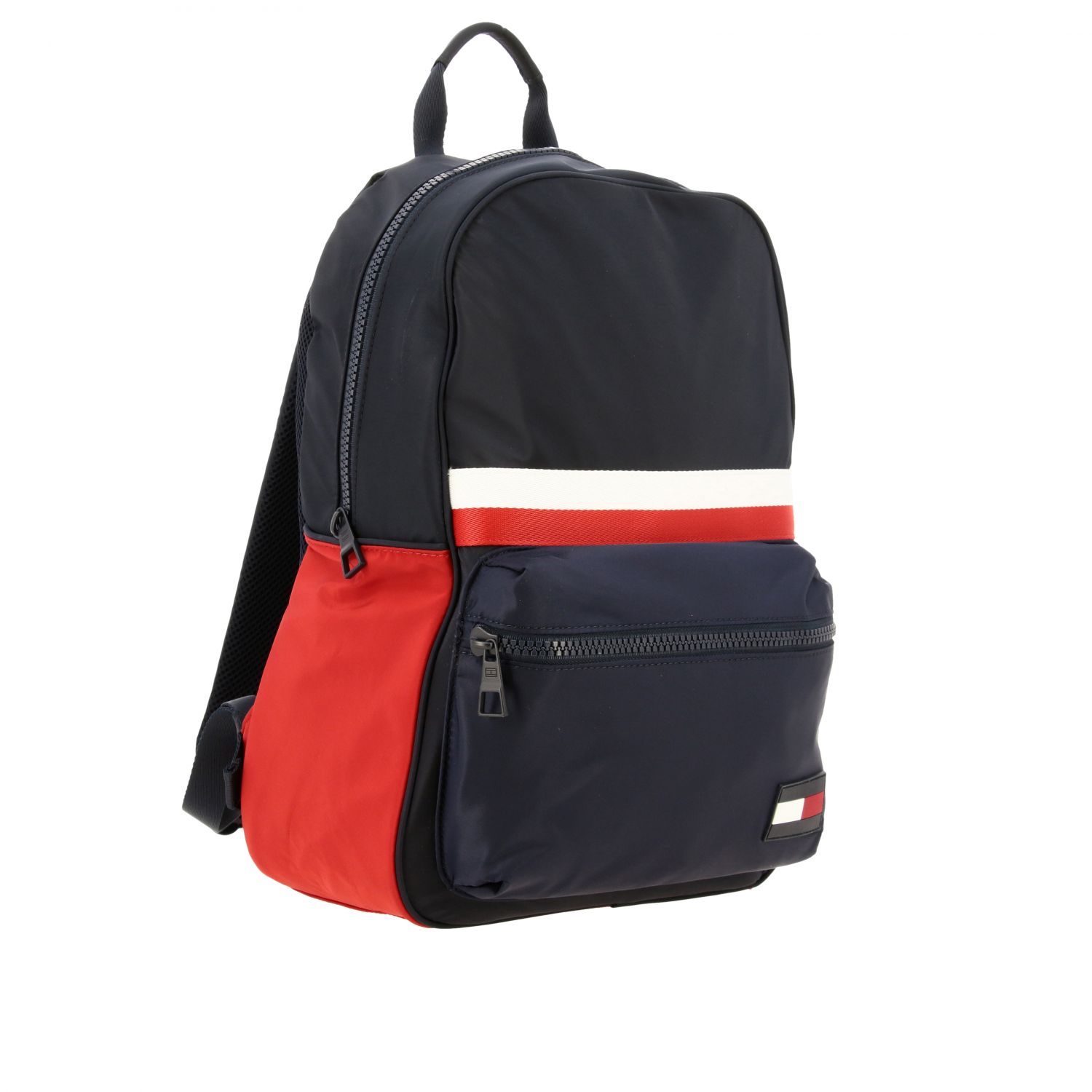 New Mens Tommy Hilfiger Blue Core Polyester Backpack Backpacks 