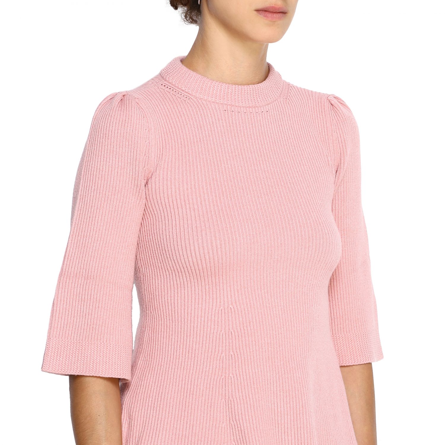 pink armani jumper