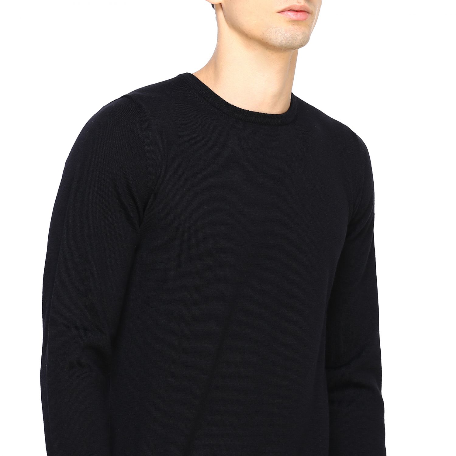 Gran Sasso Outlet: sweatshirt for man - Black | Gran Sasso sweatshirt ...