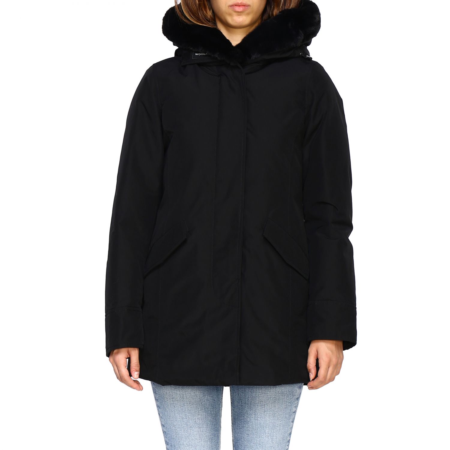 Woolrich Outlet Giacca donna Nero Giacca Woolrich WWCPS2801 UT001