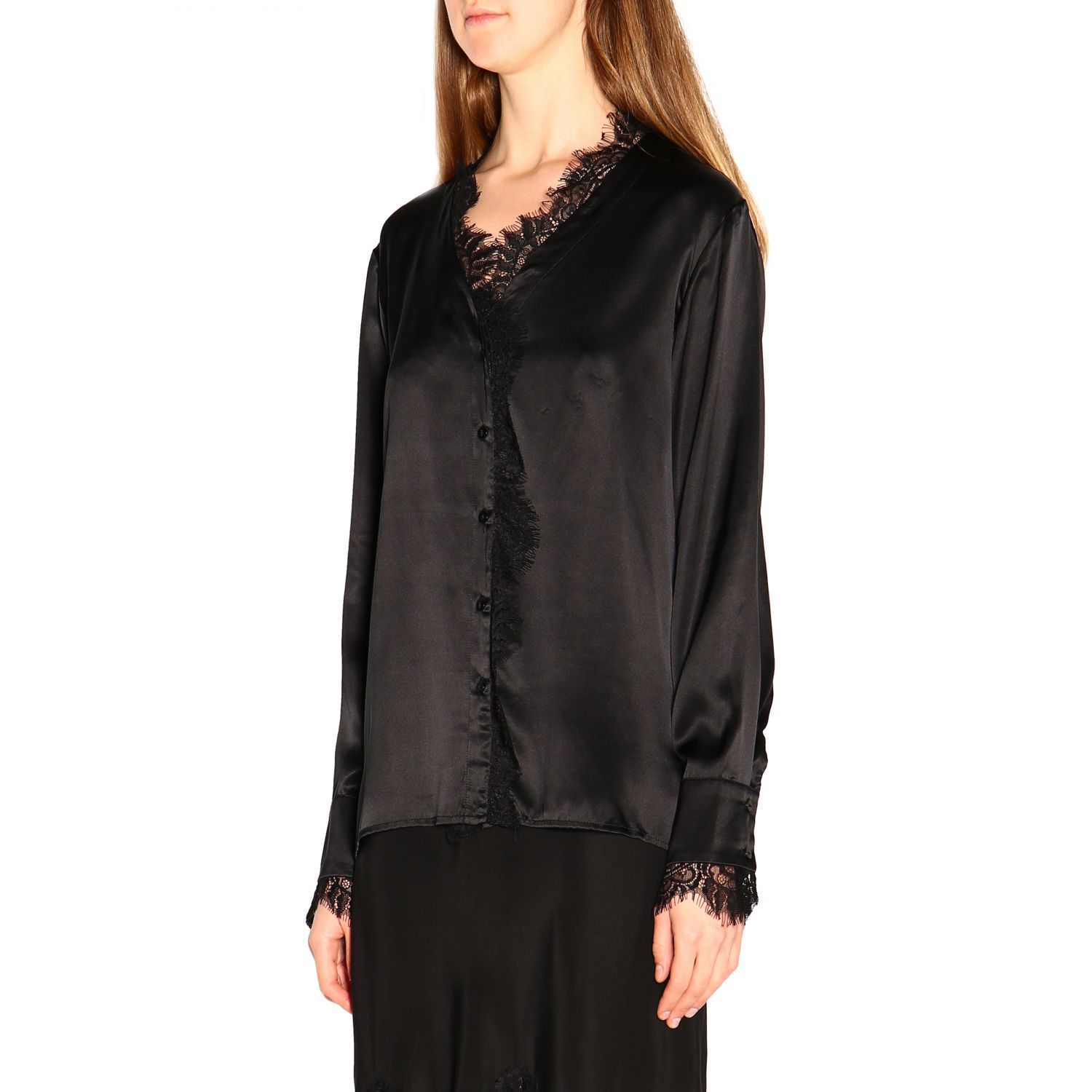 Gold Hawk Outlet: Shirt women - Black 