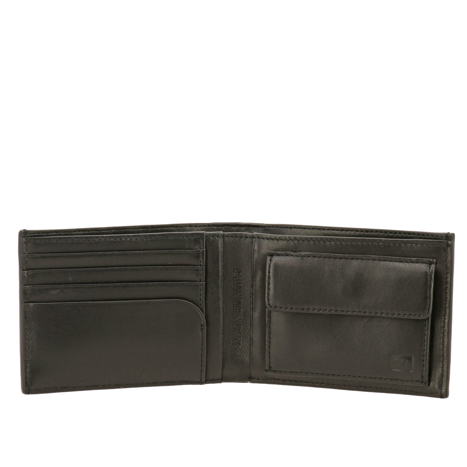 CALVIN KLEIN JEANS: wallet for men - Black | Calvin Klein Jeans wallet ...