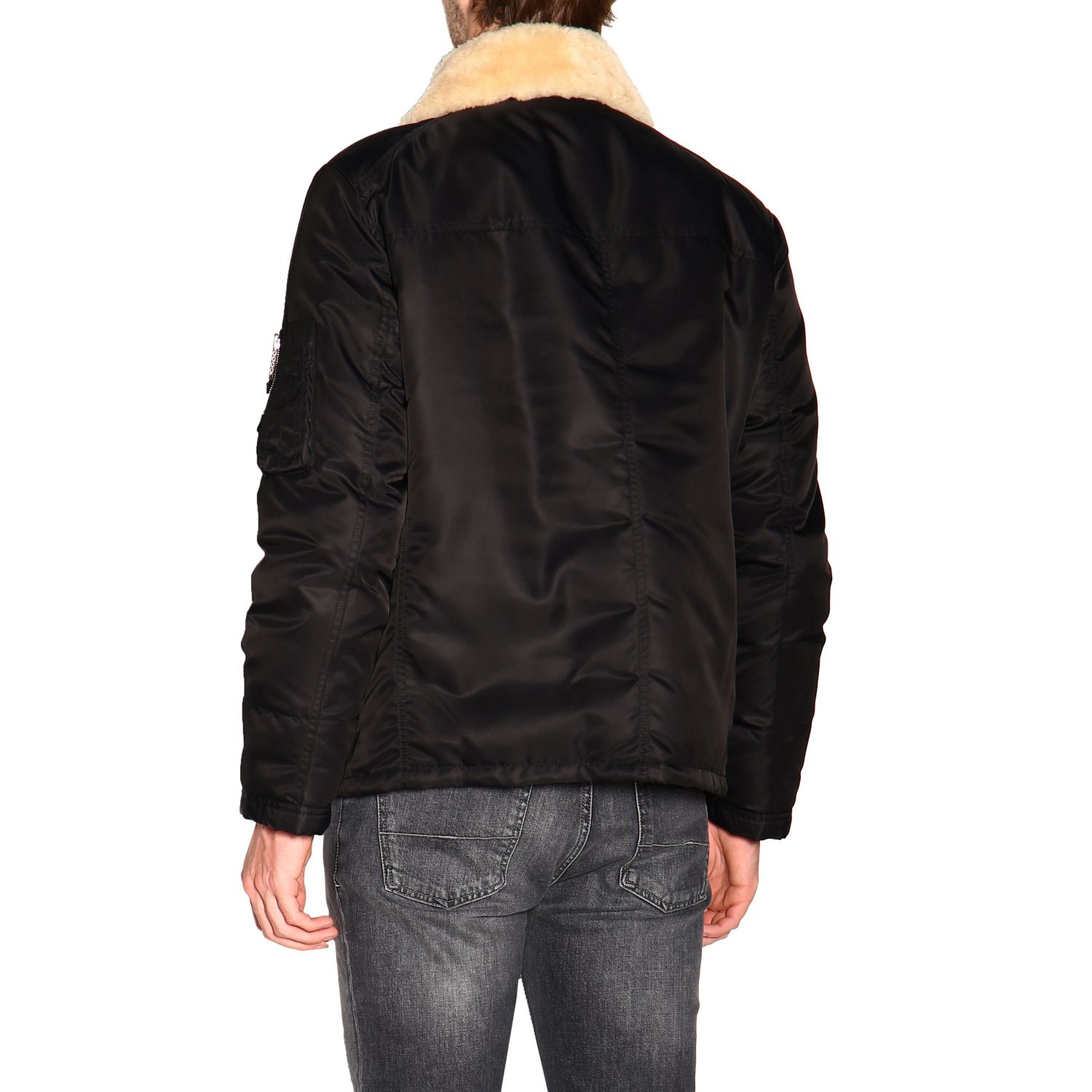 Куртка Fay: Куртка Fay из нейлона с застежкой клевант черный 3