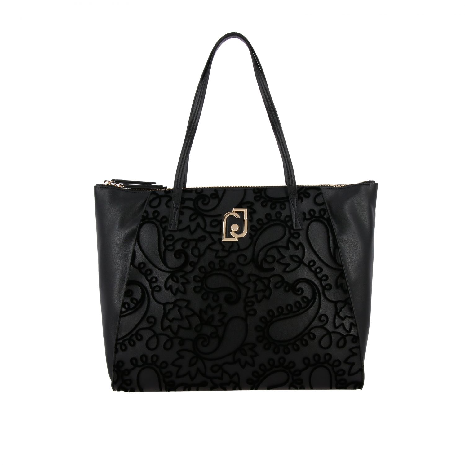 Liu Jo Outlet: Tote bags women - Black | Tote Bags Liu Jo N69088E0002 ...