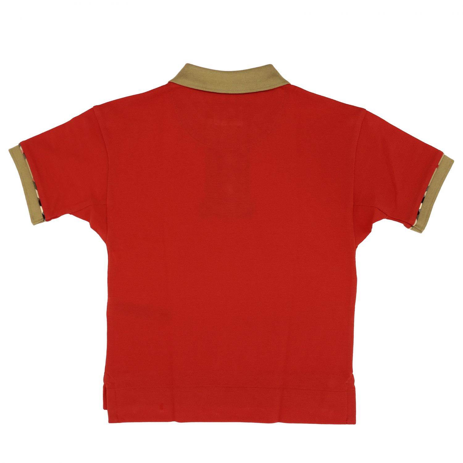 kids red polo shirt