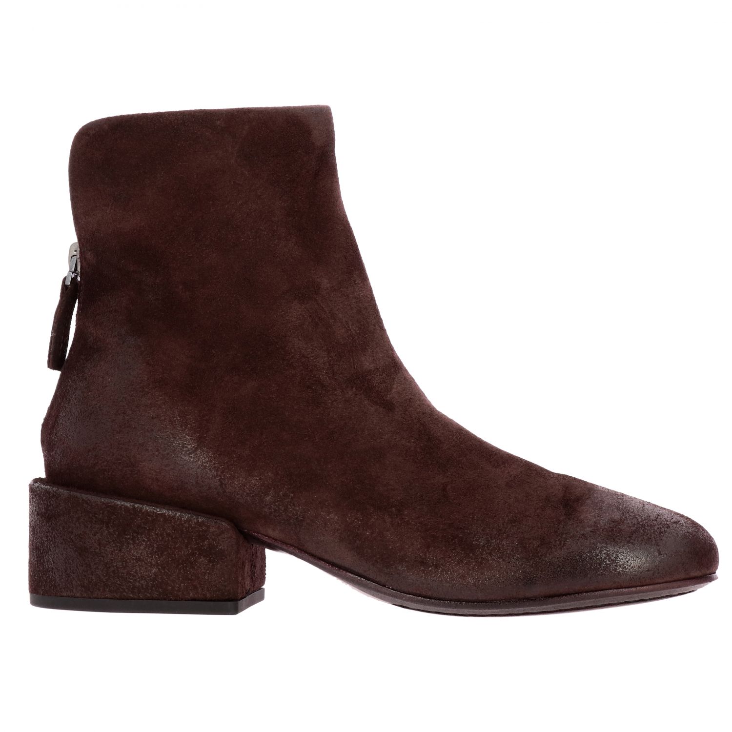 wine flat boots
