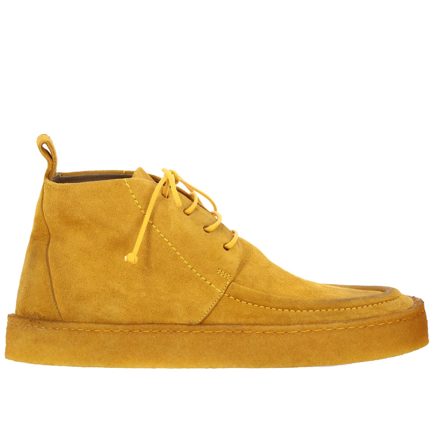 MARSELL Cassapara chukka boots in suede with rubber sole Chukka