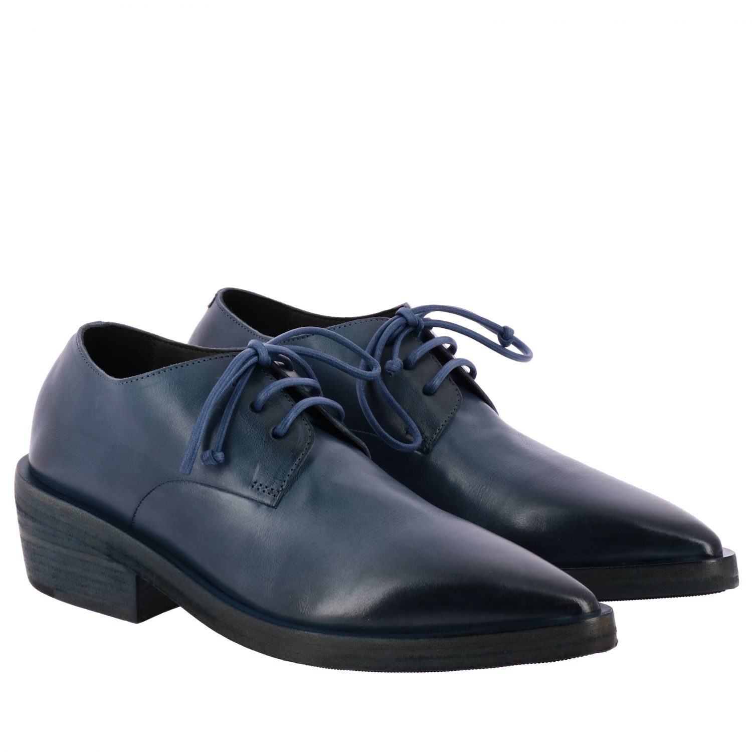 Marsell Coneros derby shoes in smooth leather | Brogue Shoes Marsell ...