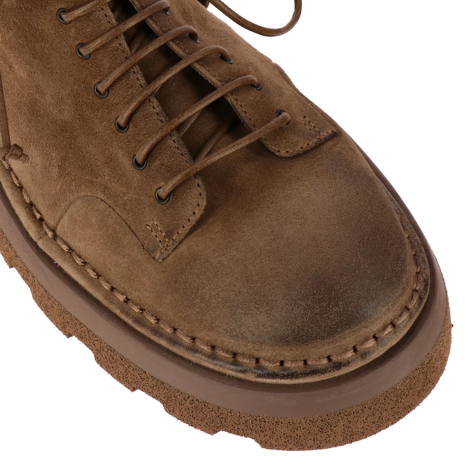 brown chukka boots white sole