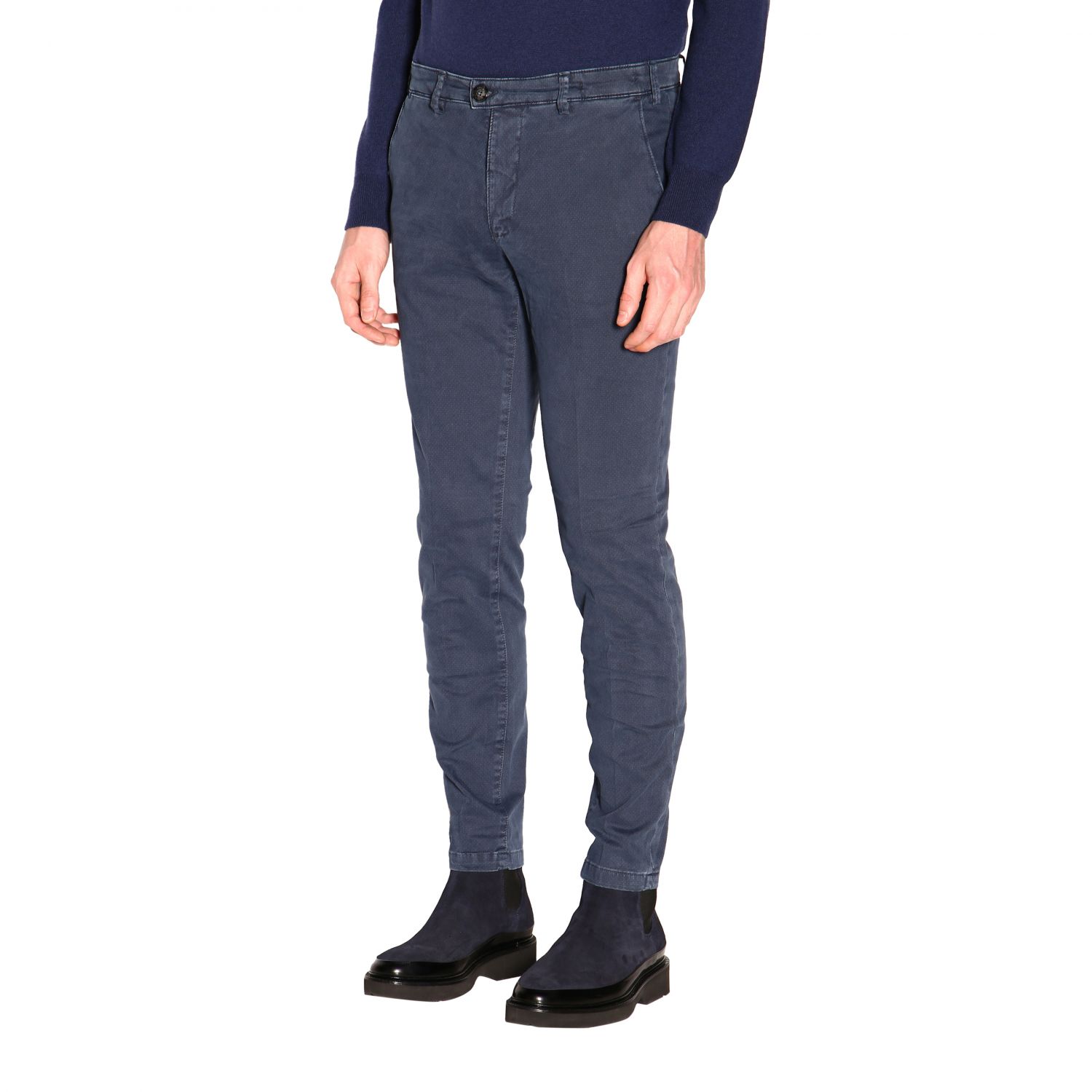 Baronio Outlet: Pantalone uomo - Blue | Pantalone Baronio REEF W1966  GIGLIO.COM