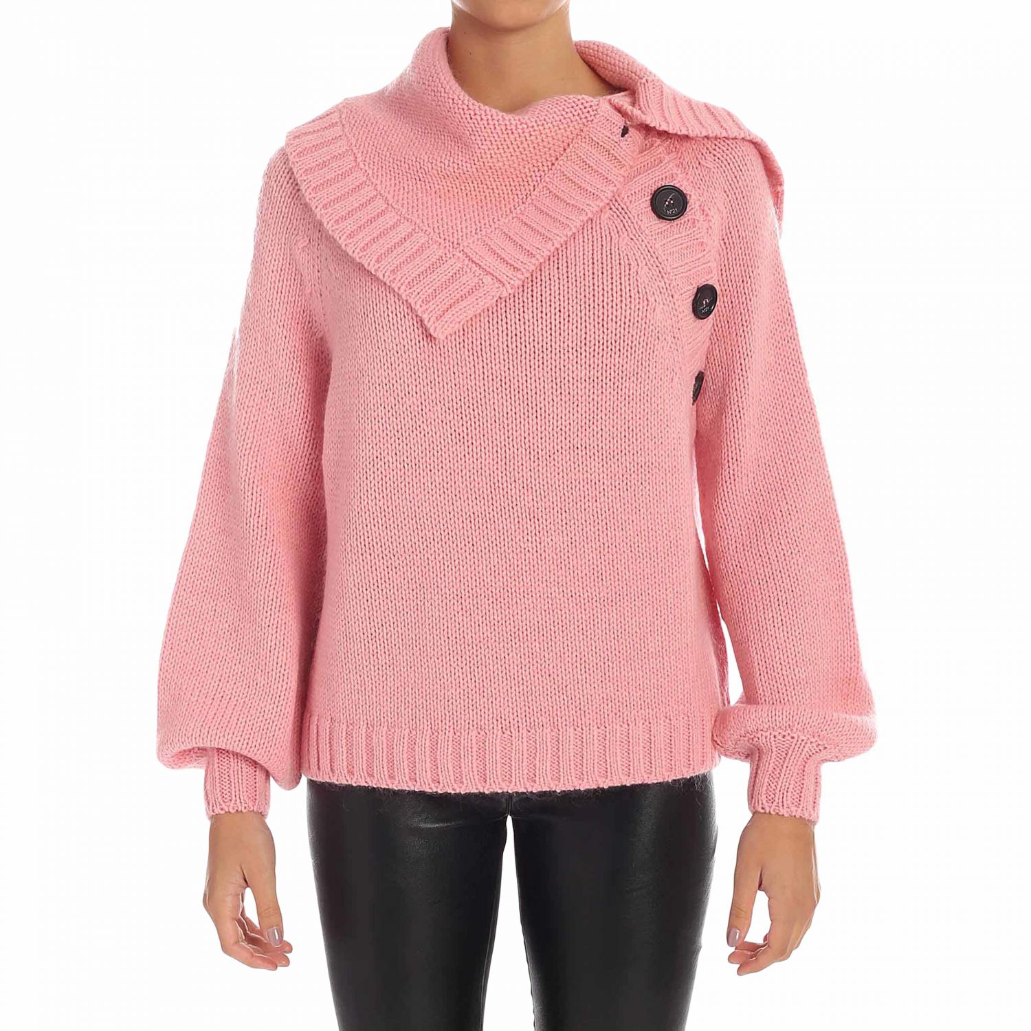 aesthetic pink sweater