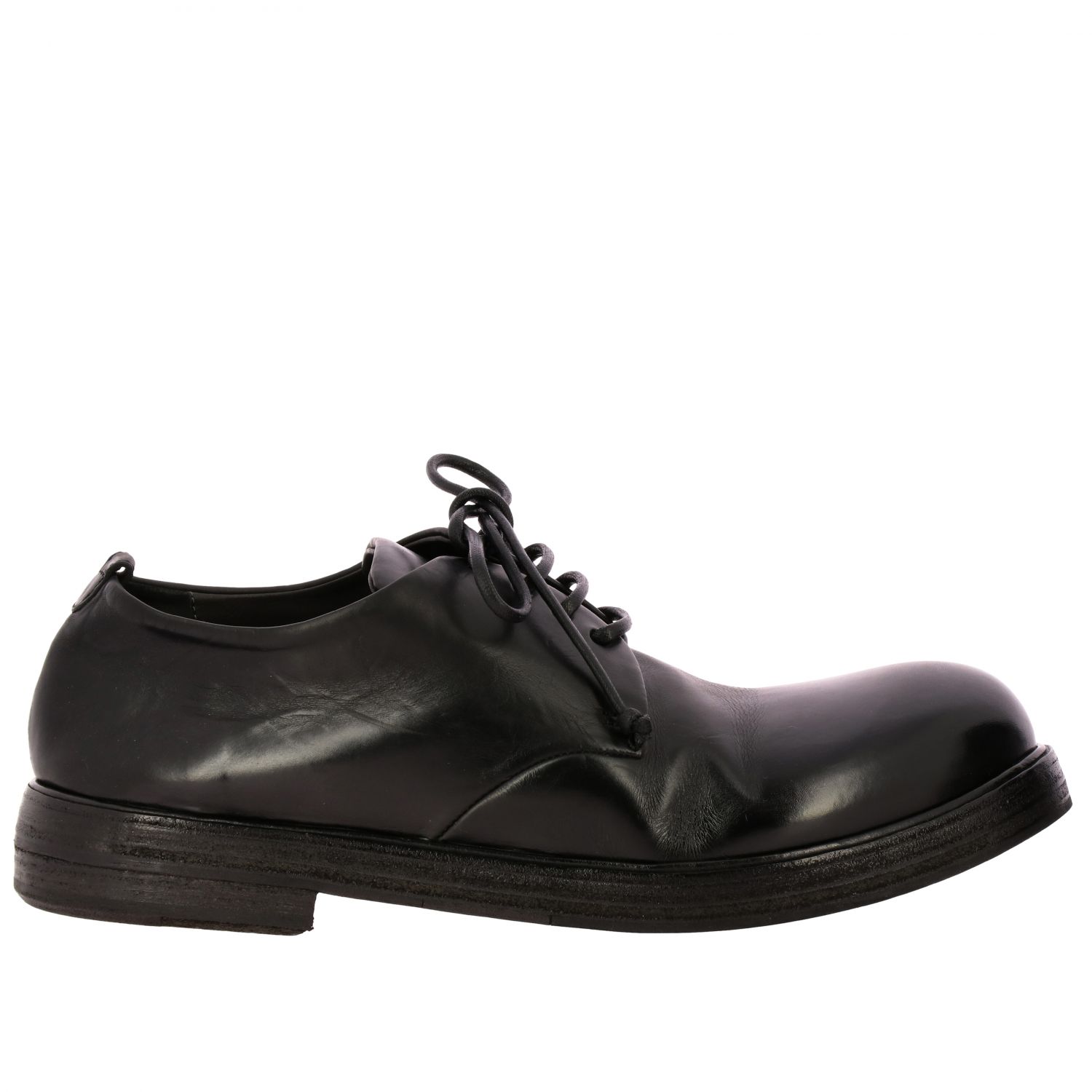 Hombre Zapatos de Zapatos con cordones de Zapatos Derby Zapatos derby Zucca Zeppa Marsèll de Cuero de color Negro para hombre 