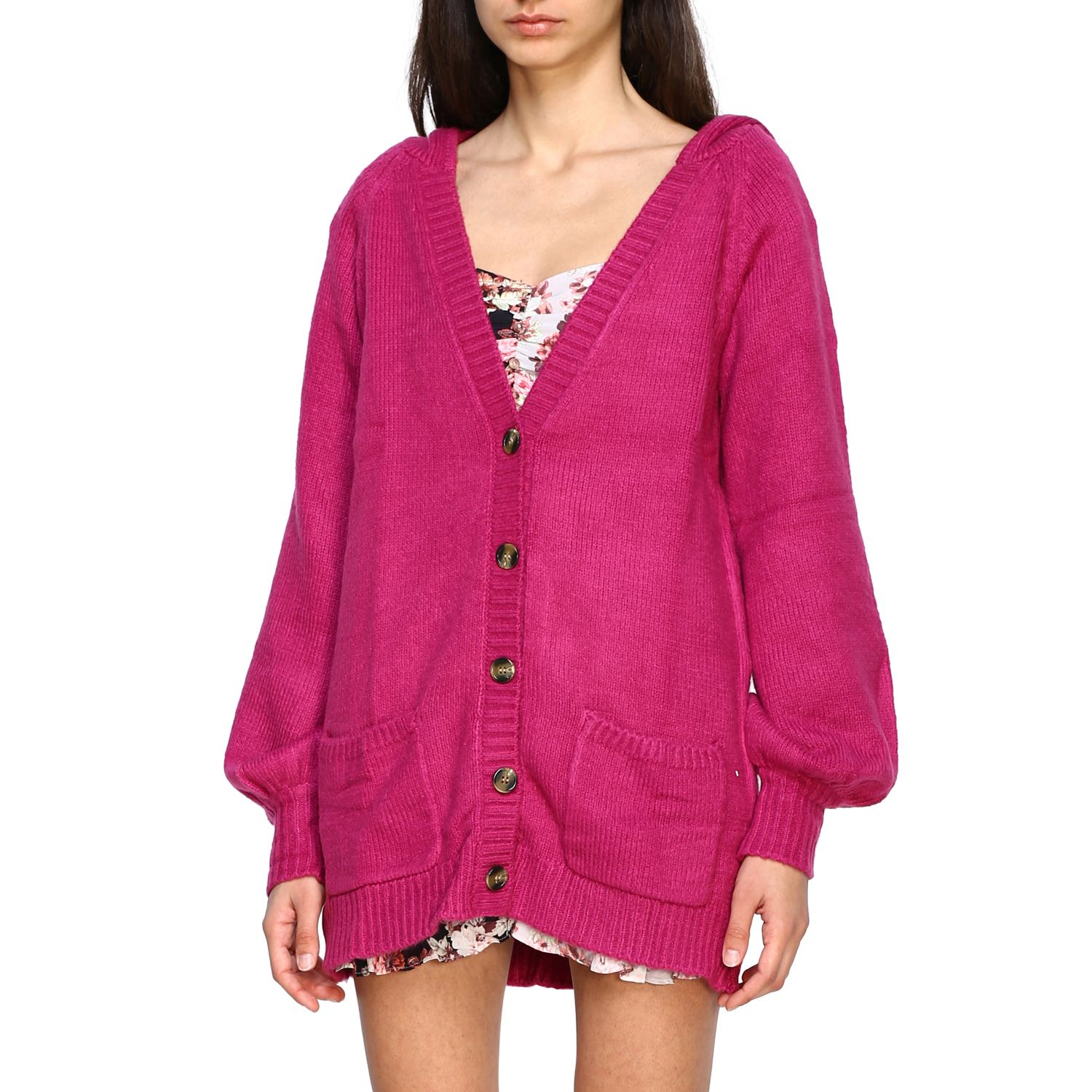 For Love & Lemons Outlet Pullover damen Strickjacke For Love & Lemons Damen Violett