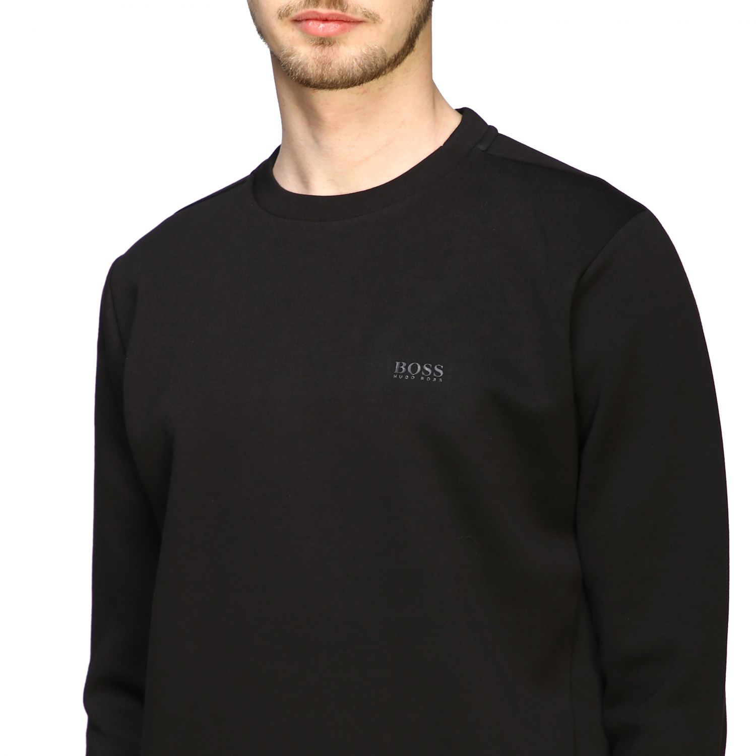 mens hugo boss black jumper