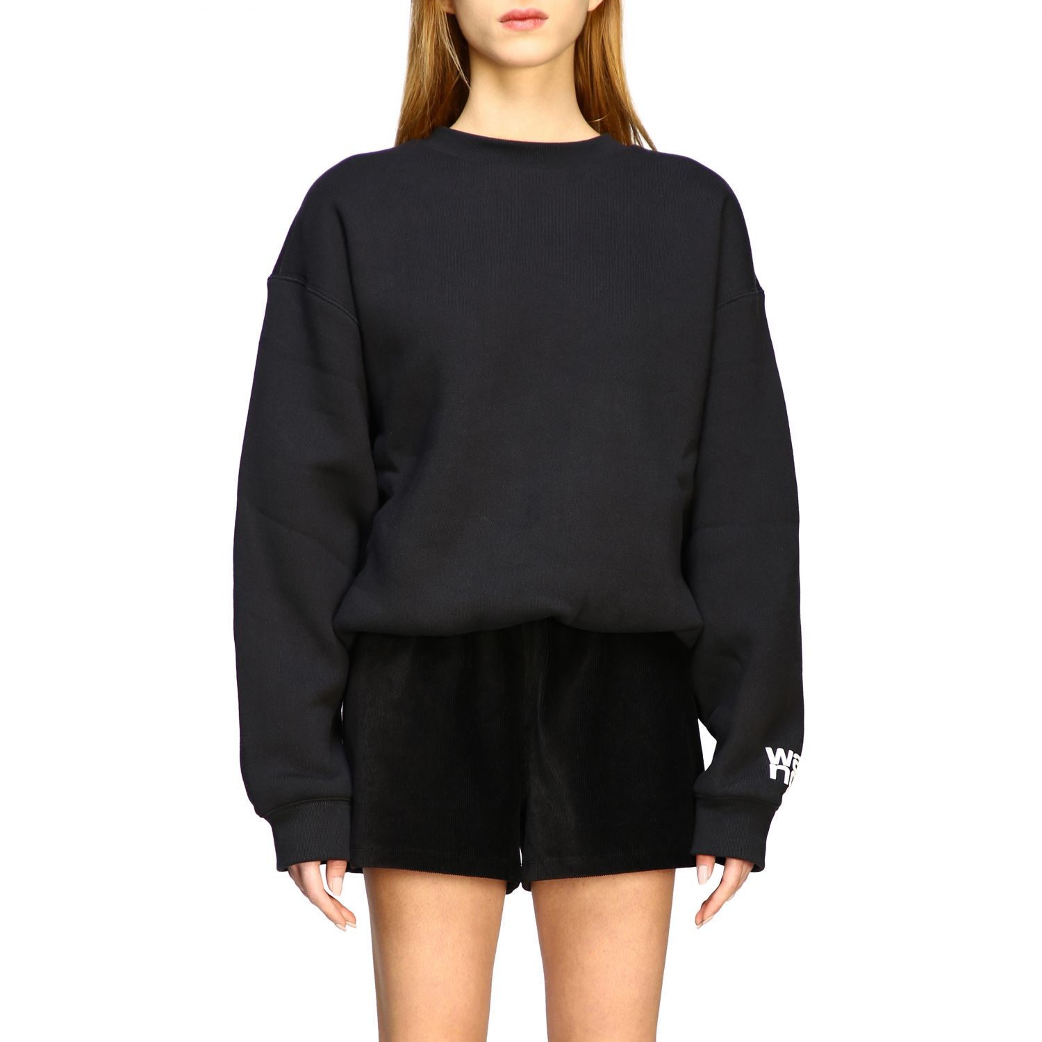 alexander wang credit card sweatshirt