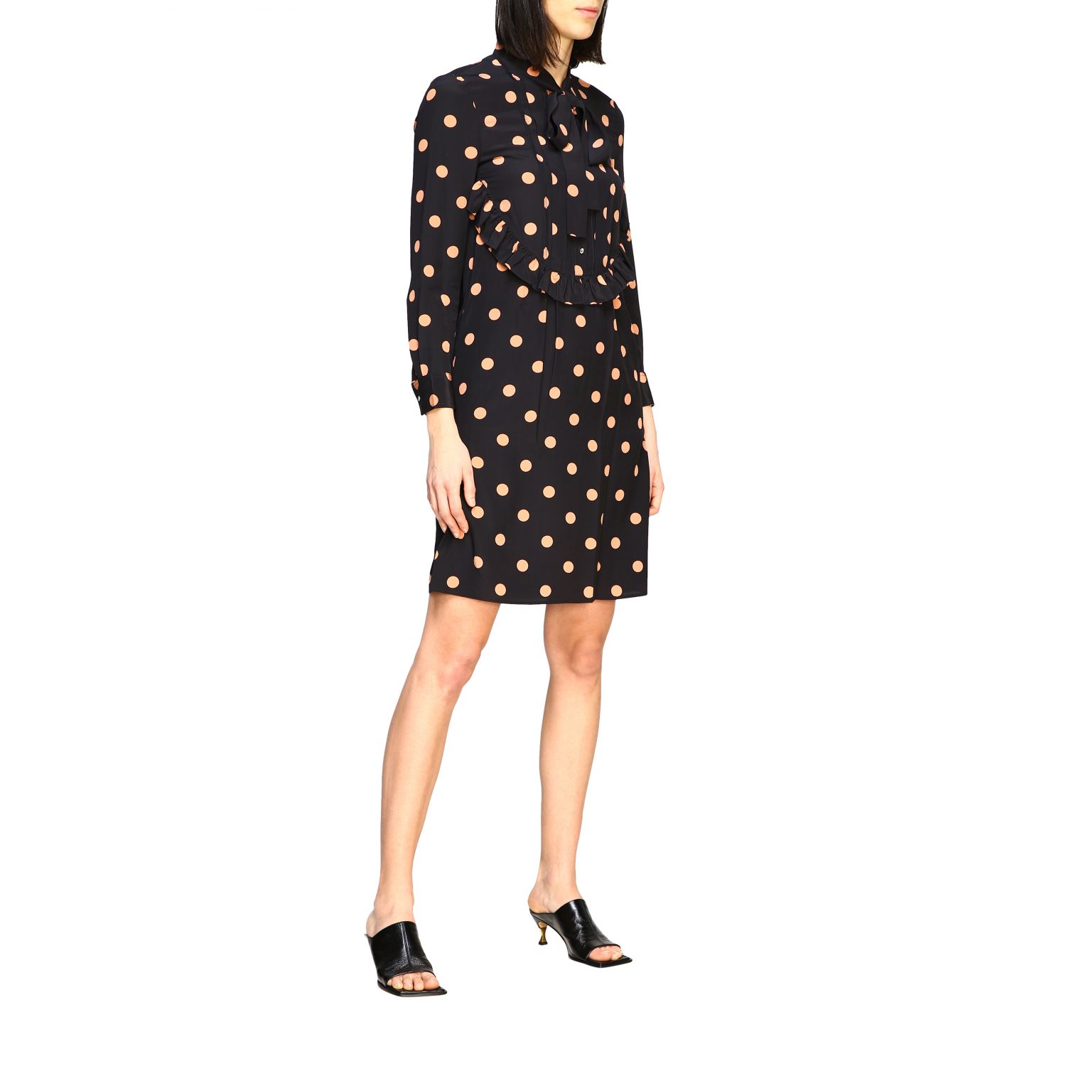 tory burch polka dot dress