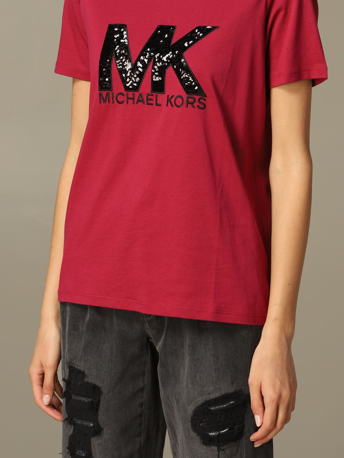 T-Shirt Michael Michael Kors Women Red 