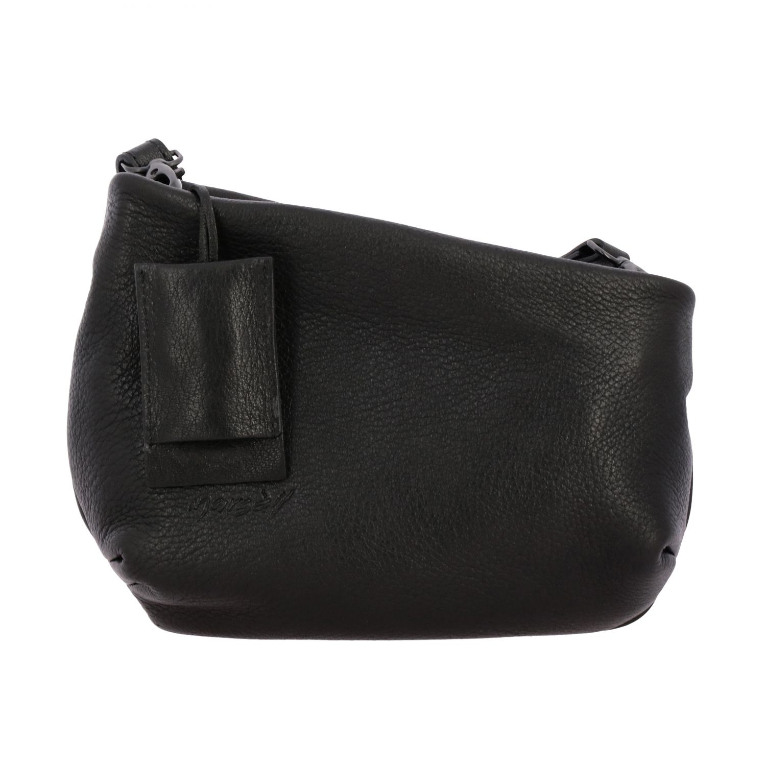 MARSÈLL: Fantasmino shoulder bag in deer leather - Black | Marsèll mini ...