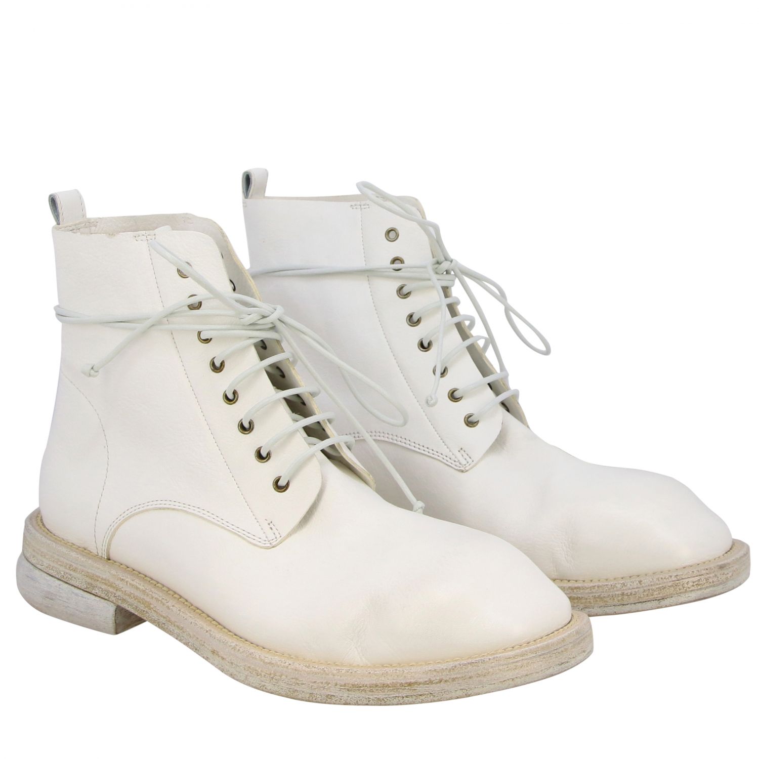 marsell white boots