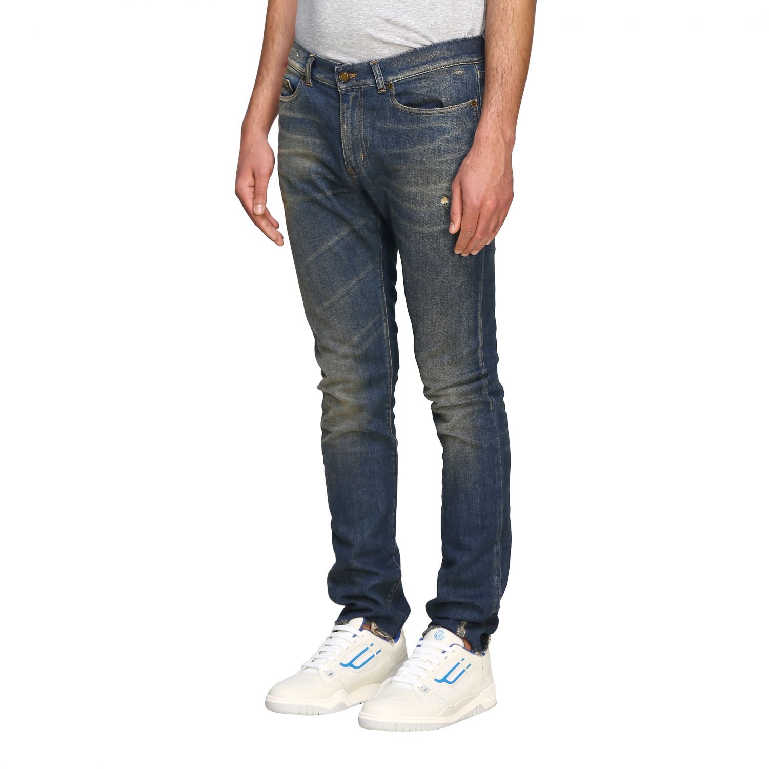 saint laurent skinny jeans mens