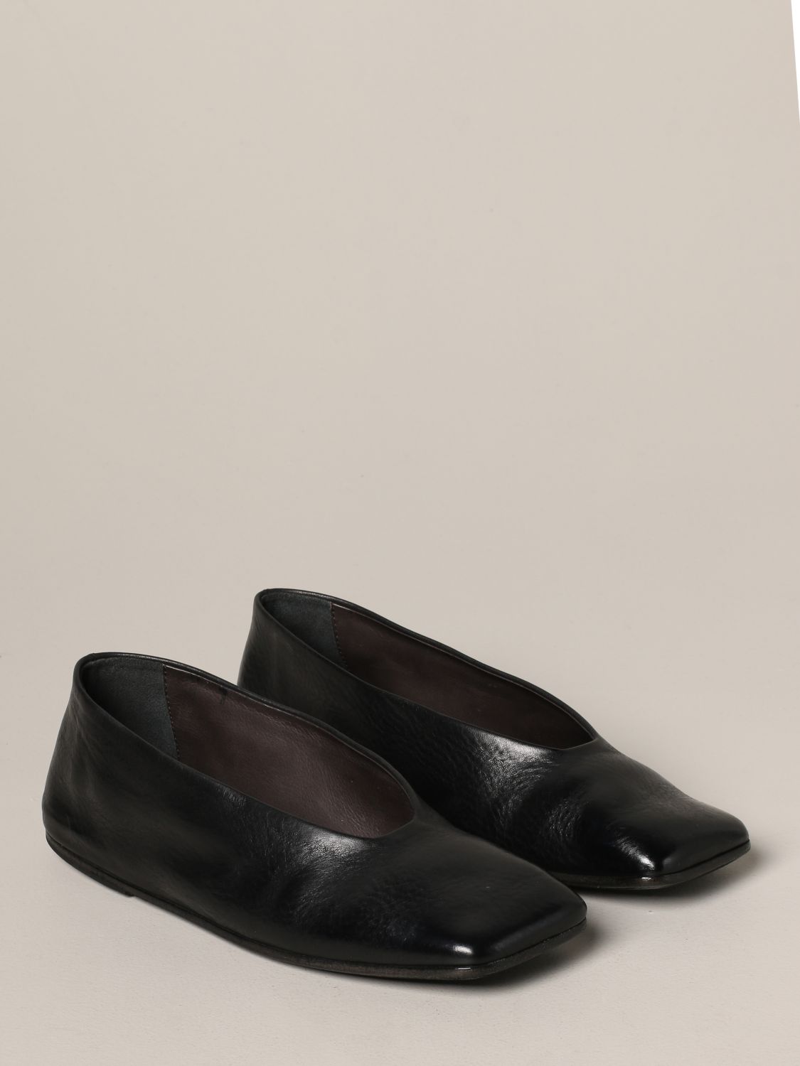 芭蕾平底鞋 Marsèll: Marsell spatolona 芭蕾舞鞋 黑色 2